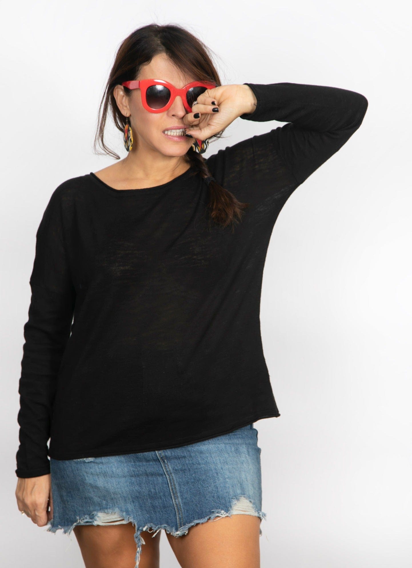 KATE חולצה שחור image 3