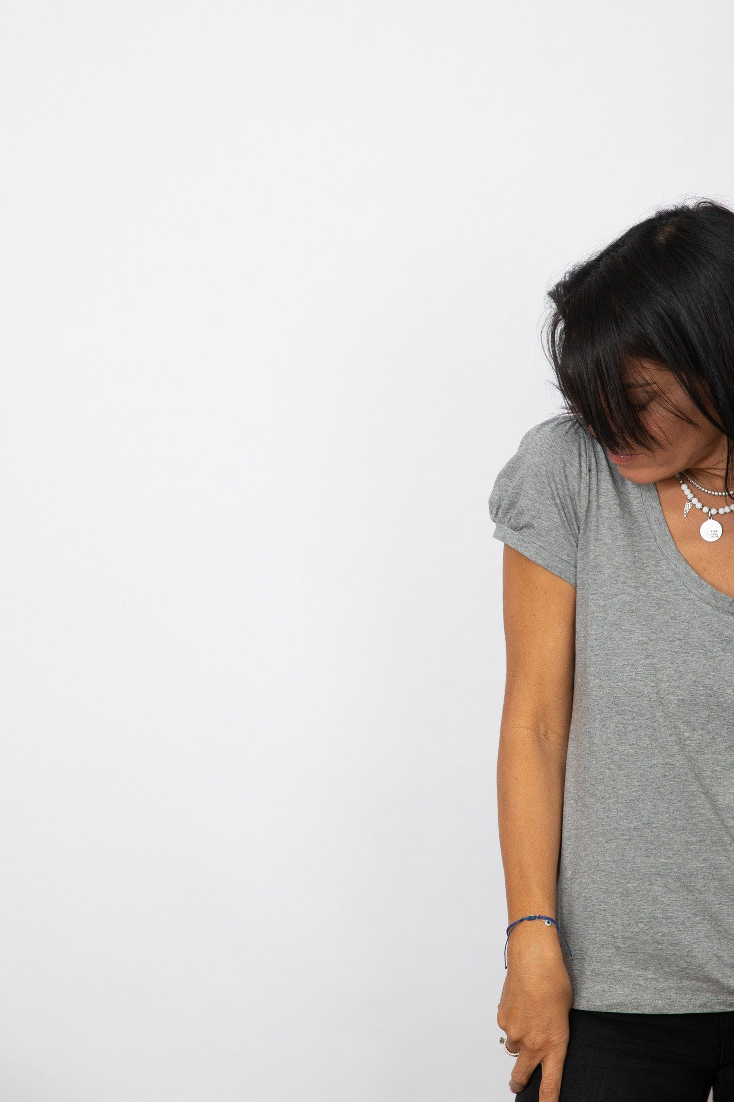 CETO חולצה בייסיק אפורה image 4