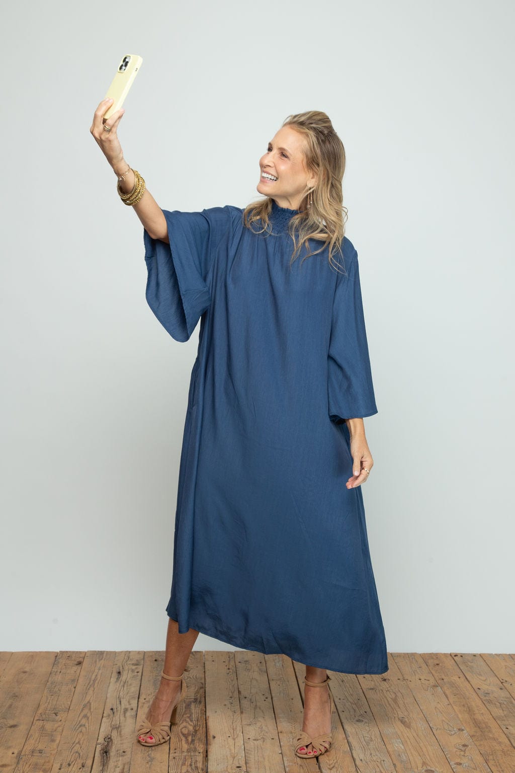 TLTAENA NEW   שמלה כחולה image 5