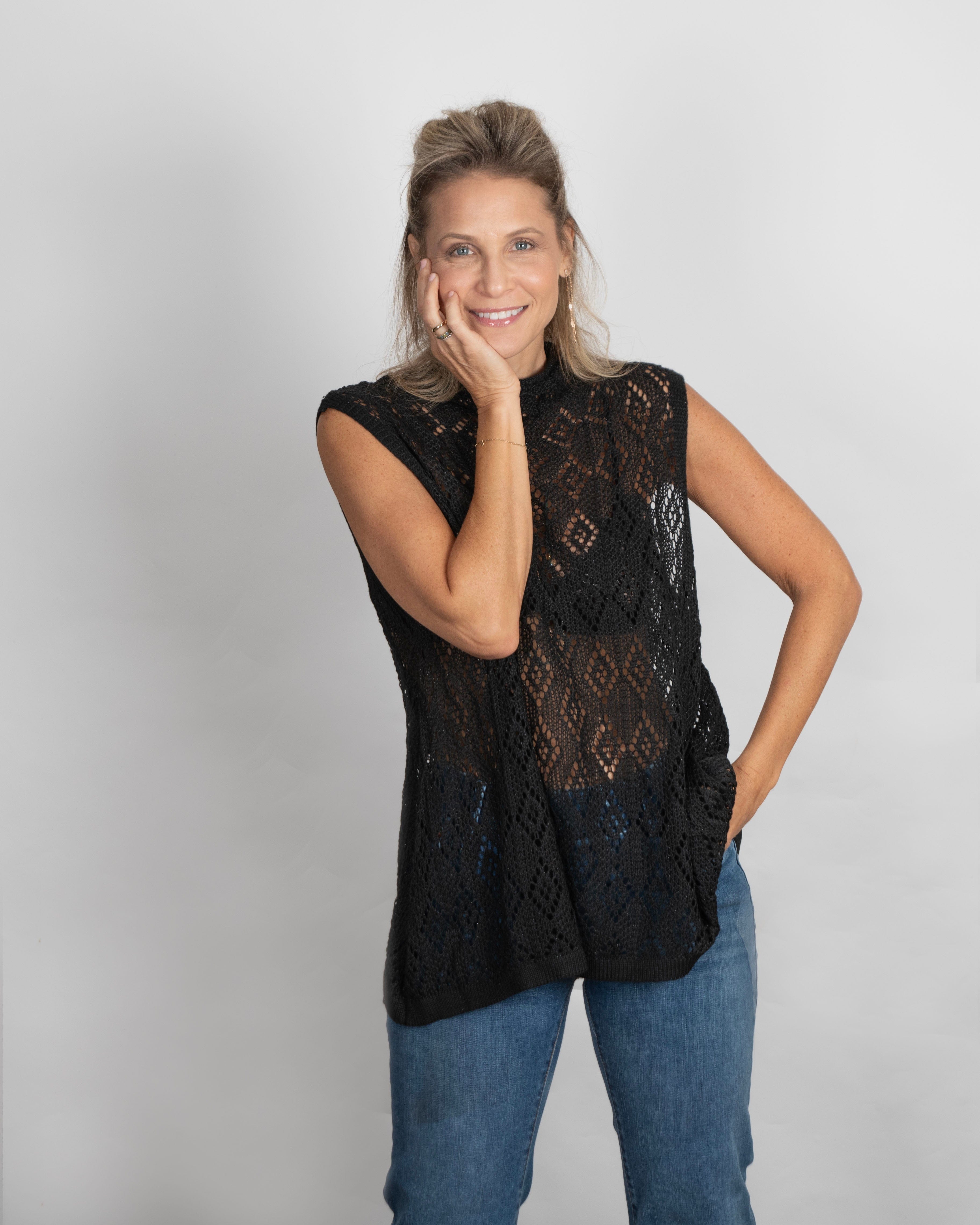 RIHANNA גופית גולף שחור image 5