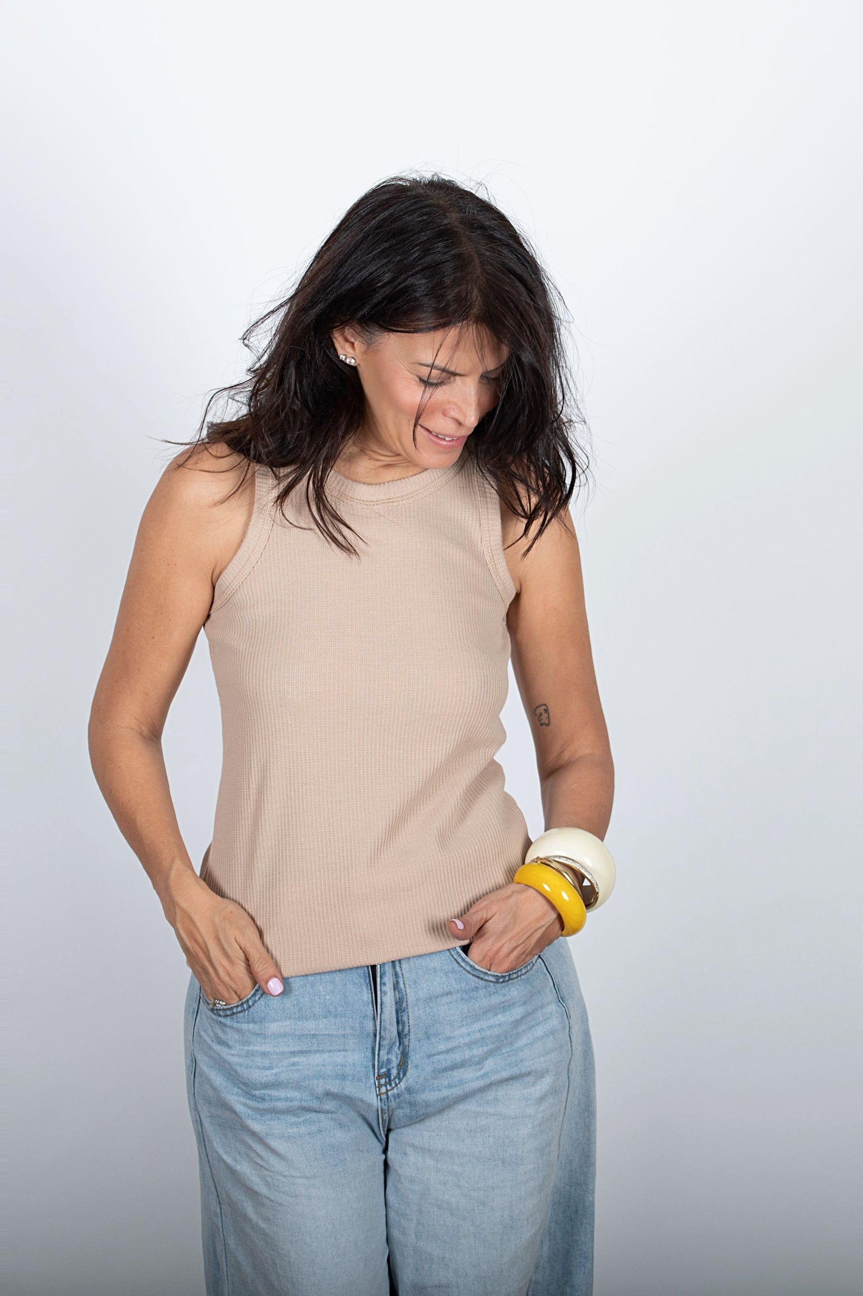 ROIE גופיית סבא קאמל וופל image 8