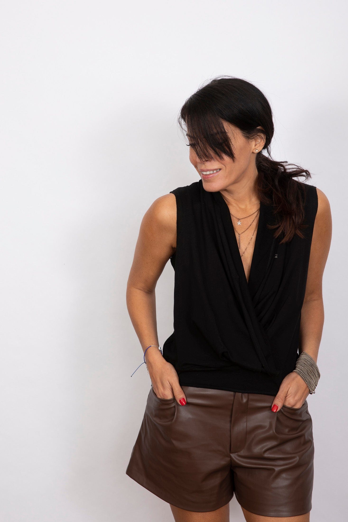 Glown  חולצה מעוצבת שחורה image 1