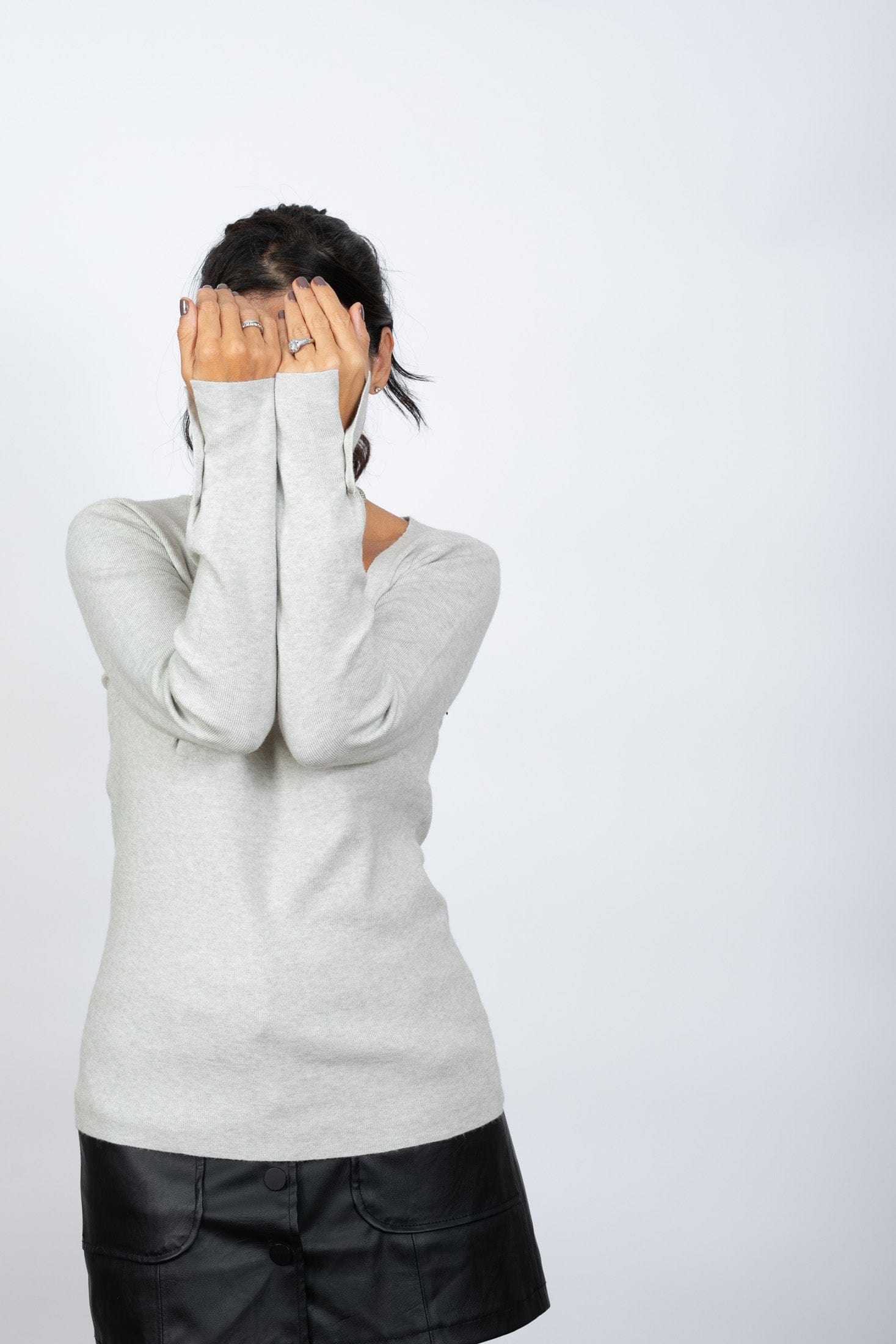 FRESSIA  סריג מעוצב בהיר image 3