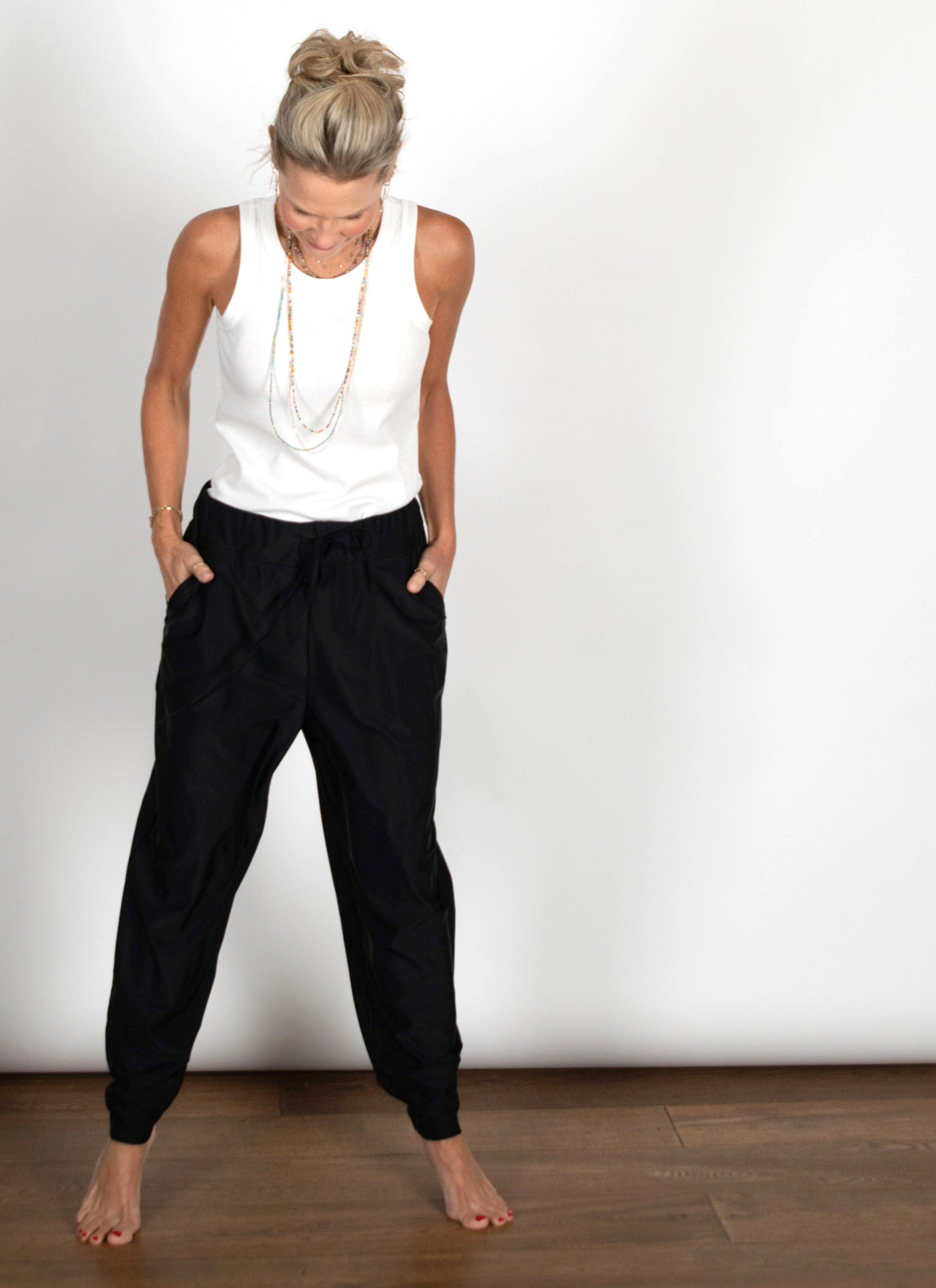 TAL PANS מכנסיים שחור image 0