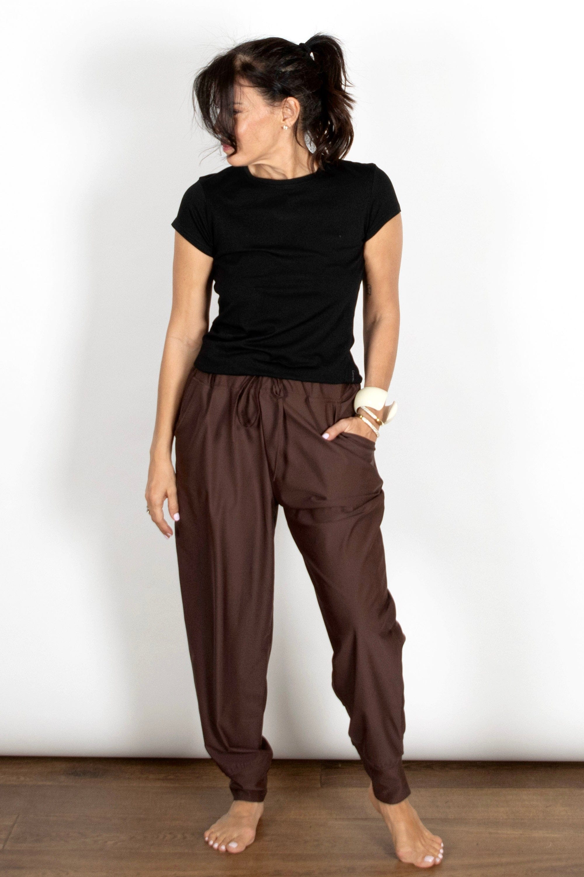 TAL PANS  מכנסיים חום image 0