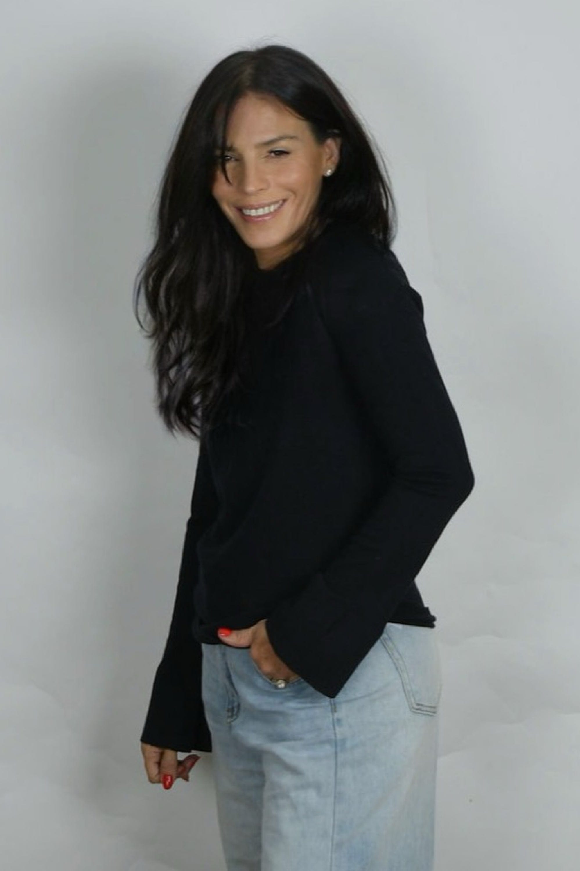 ARIANA סריג בייסיק שחור image 6