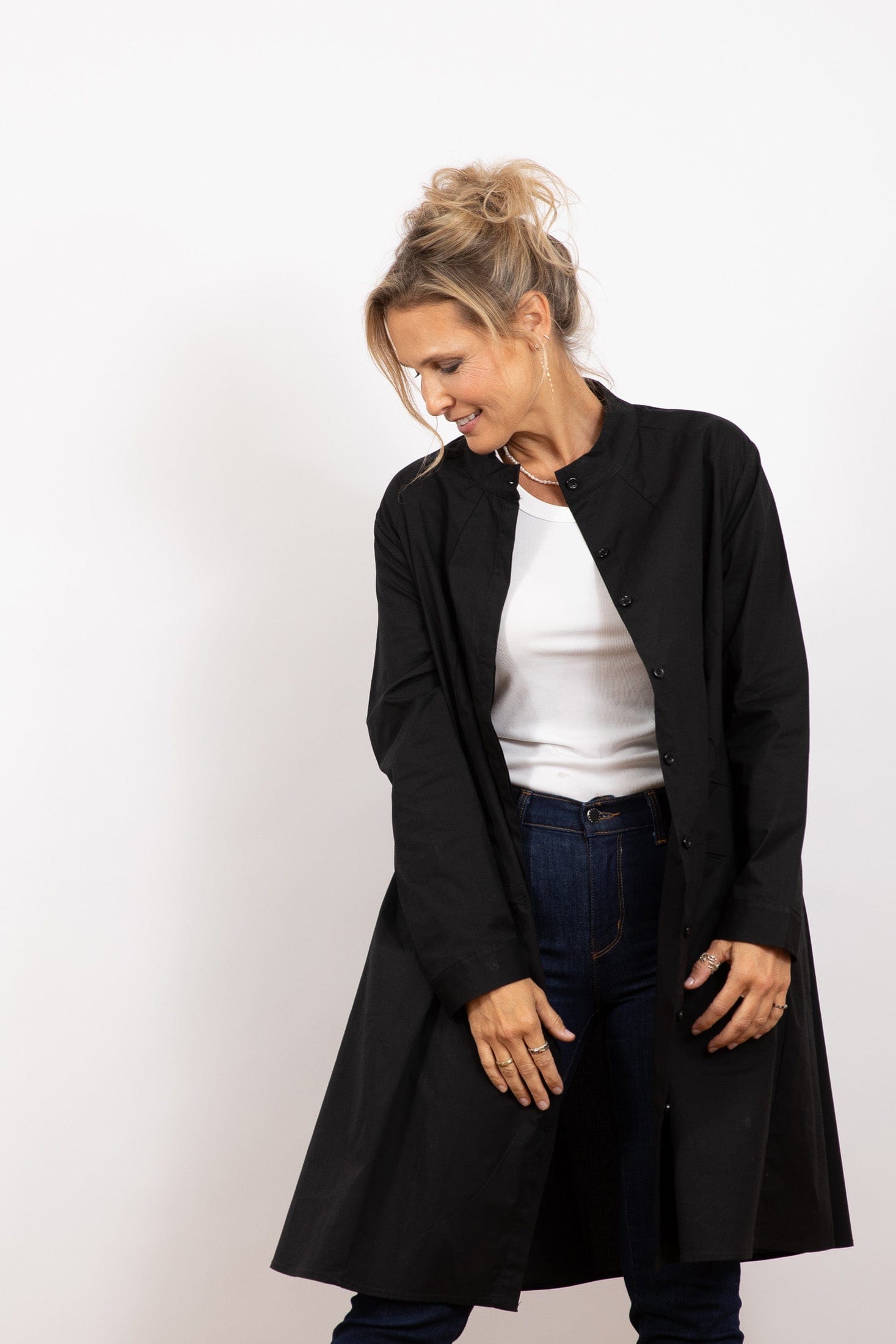 C DREES שמלה ג'קט אוברסייז image 1