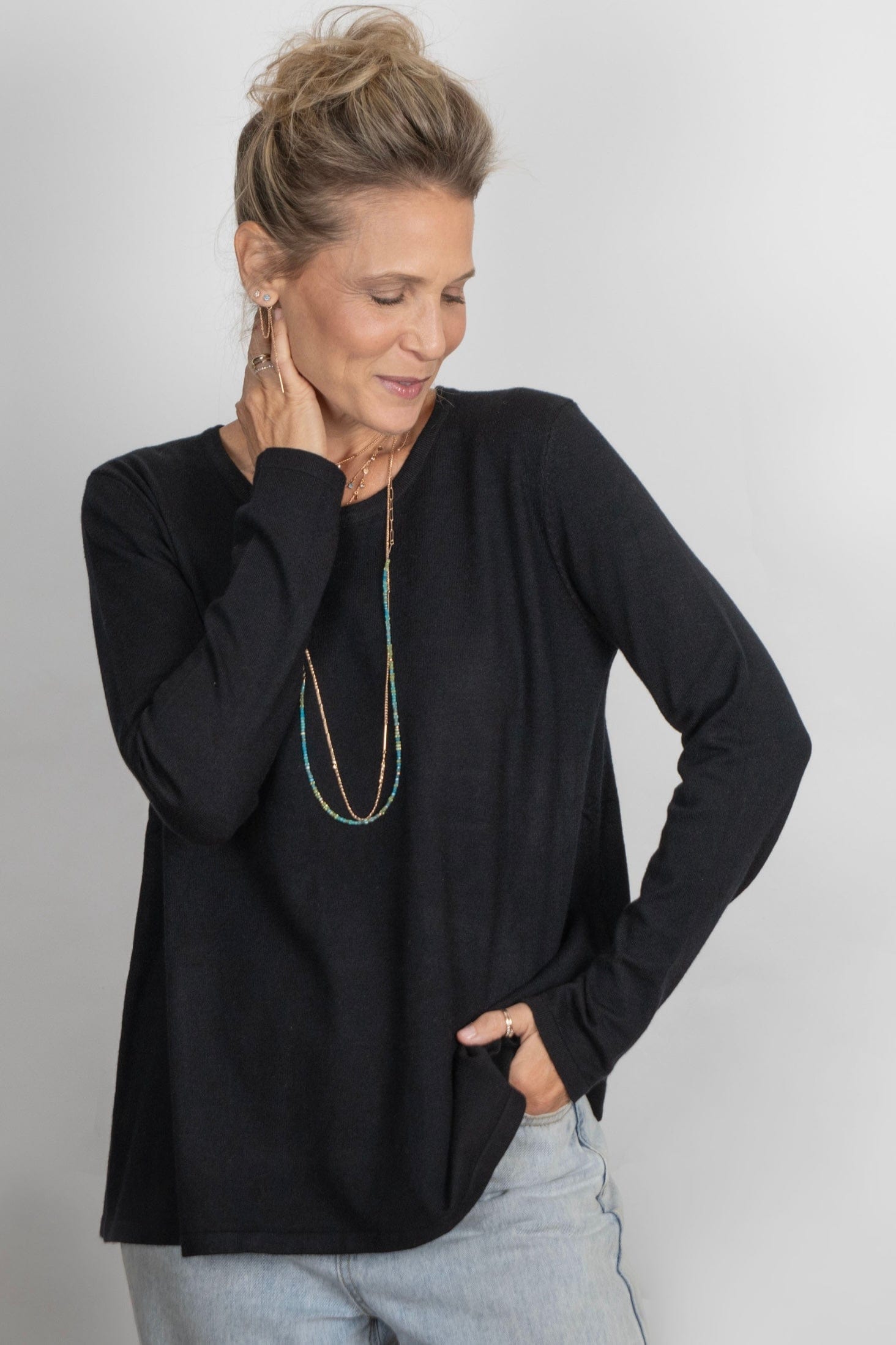 DION סריג שחור image 0