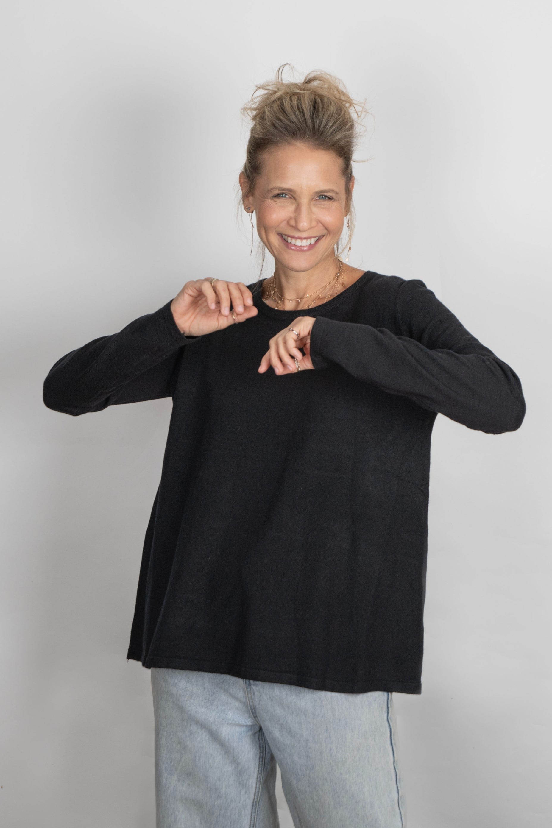 DION סריג שחור image 3