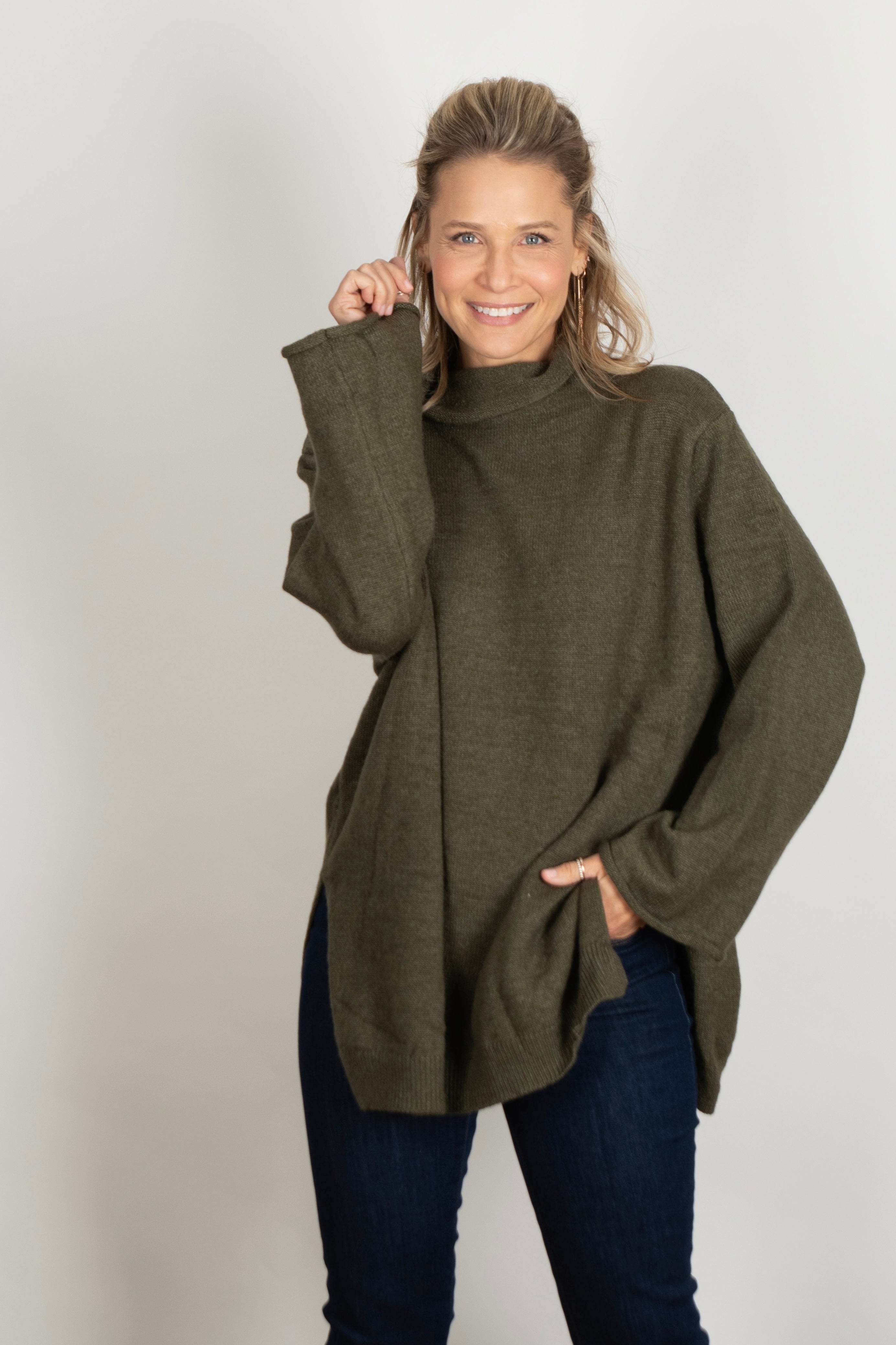 ADELE סריג מיני גולף אוברסייז image 0