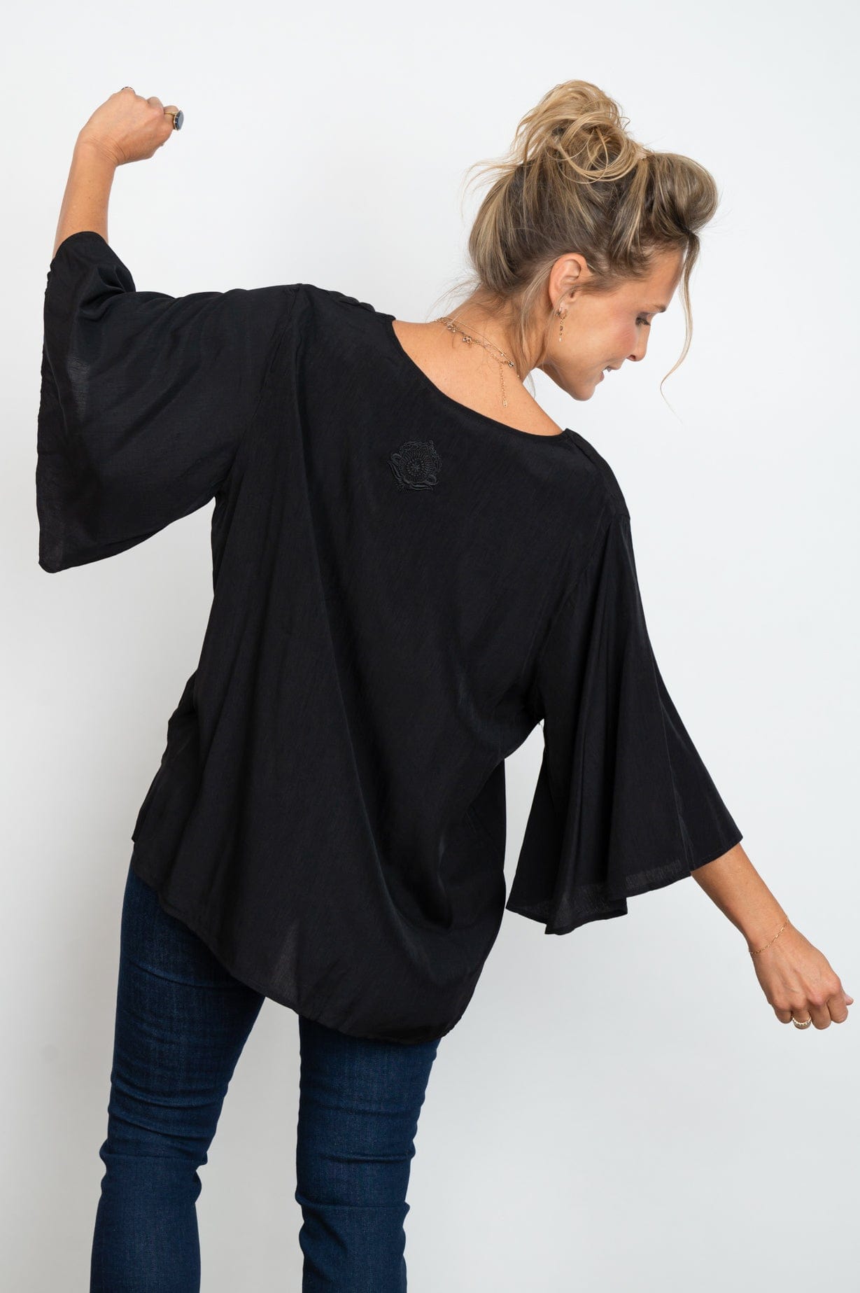 ROKE חולצה שחורה image 7