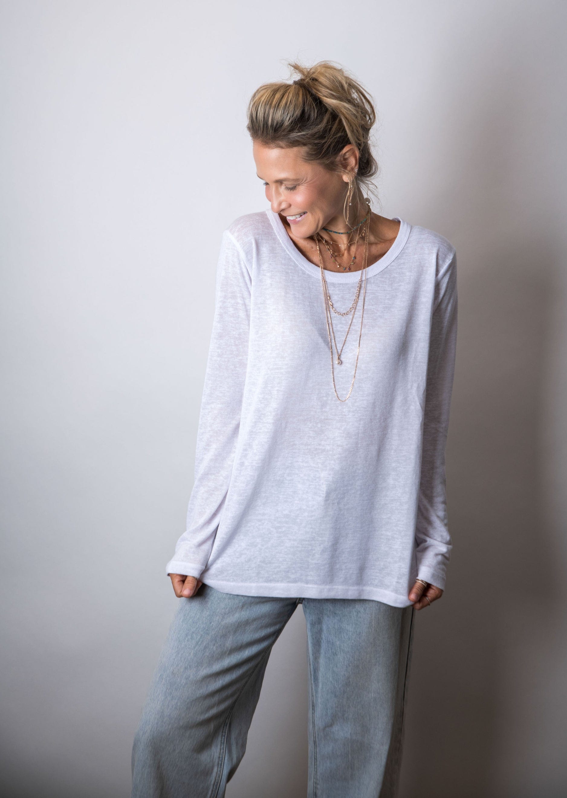 CHAVA חולצה בייסיק ירוקה image 10