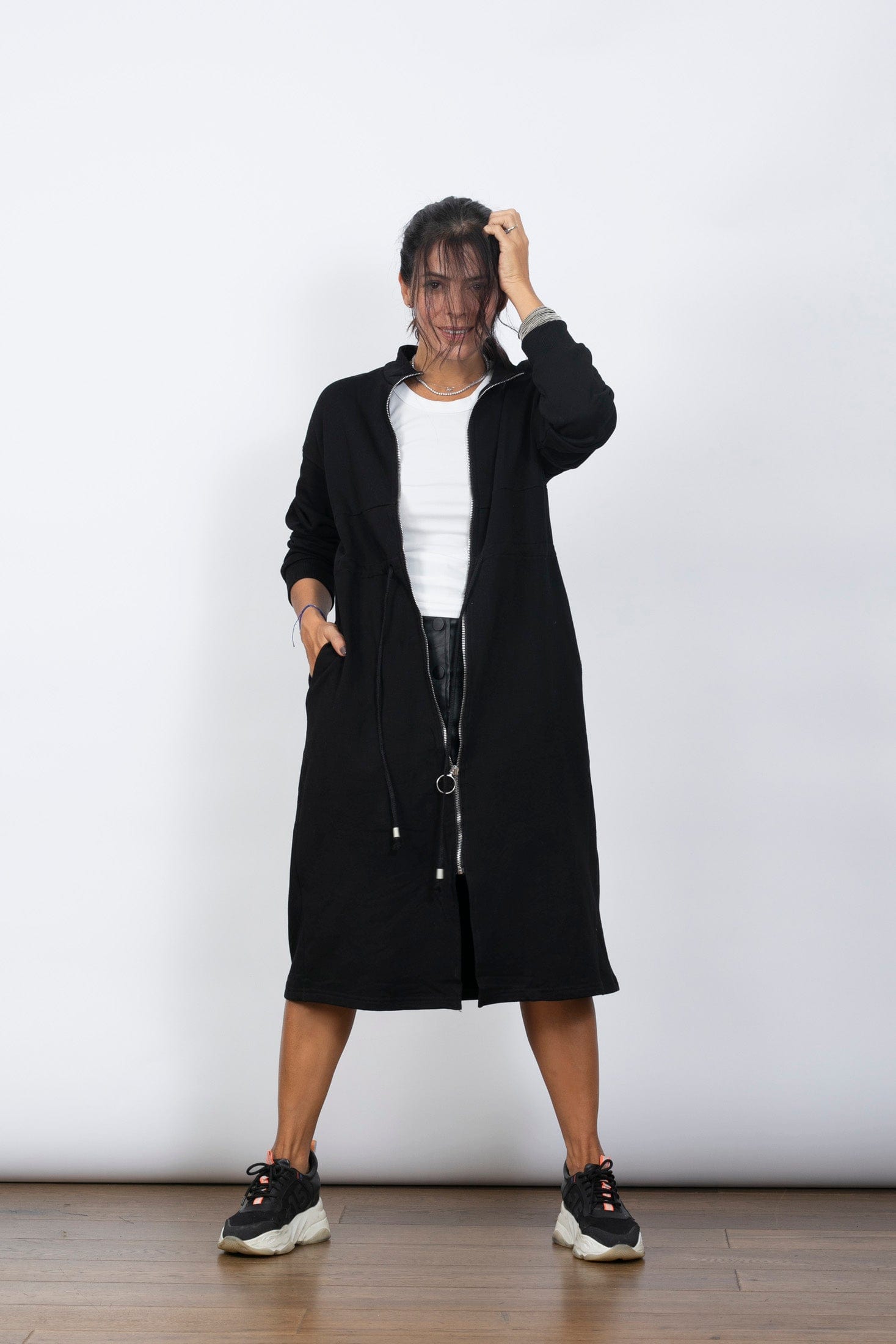 MELON עליונית טרנינג שחורה image 5