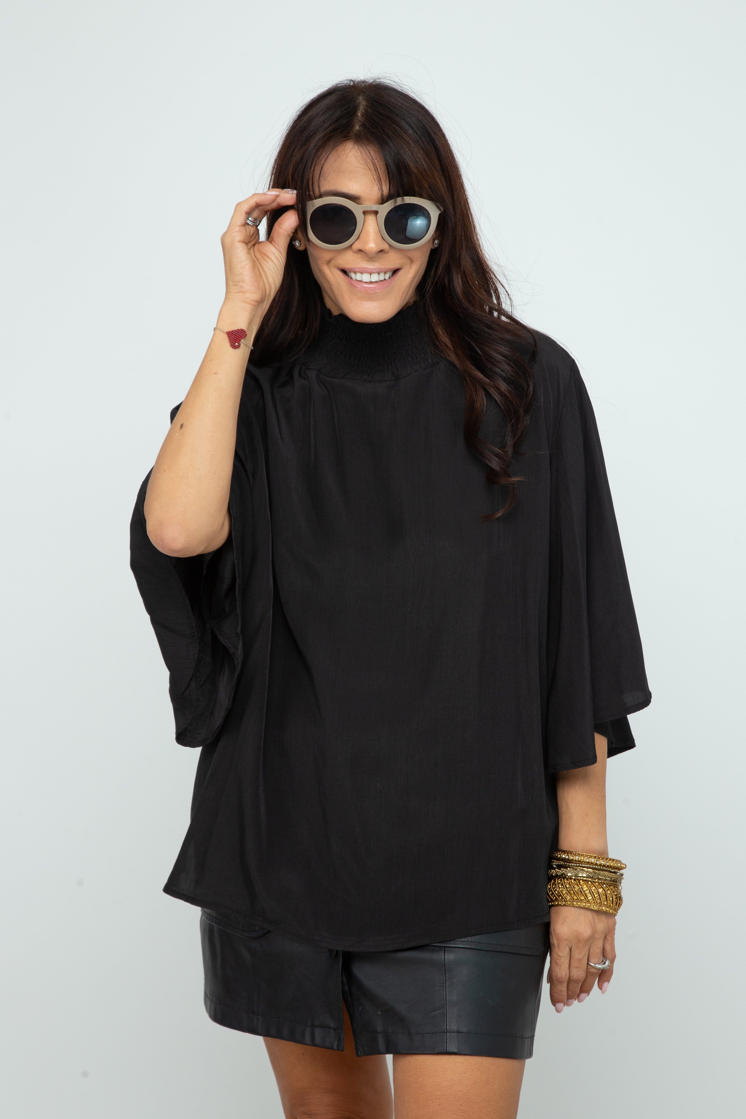 ATHENA NEW חולצה שחורה image 1