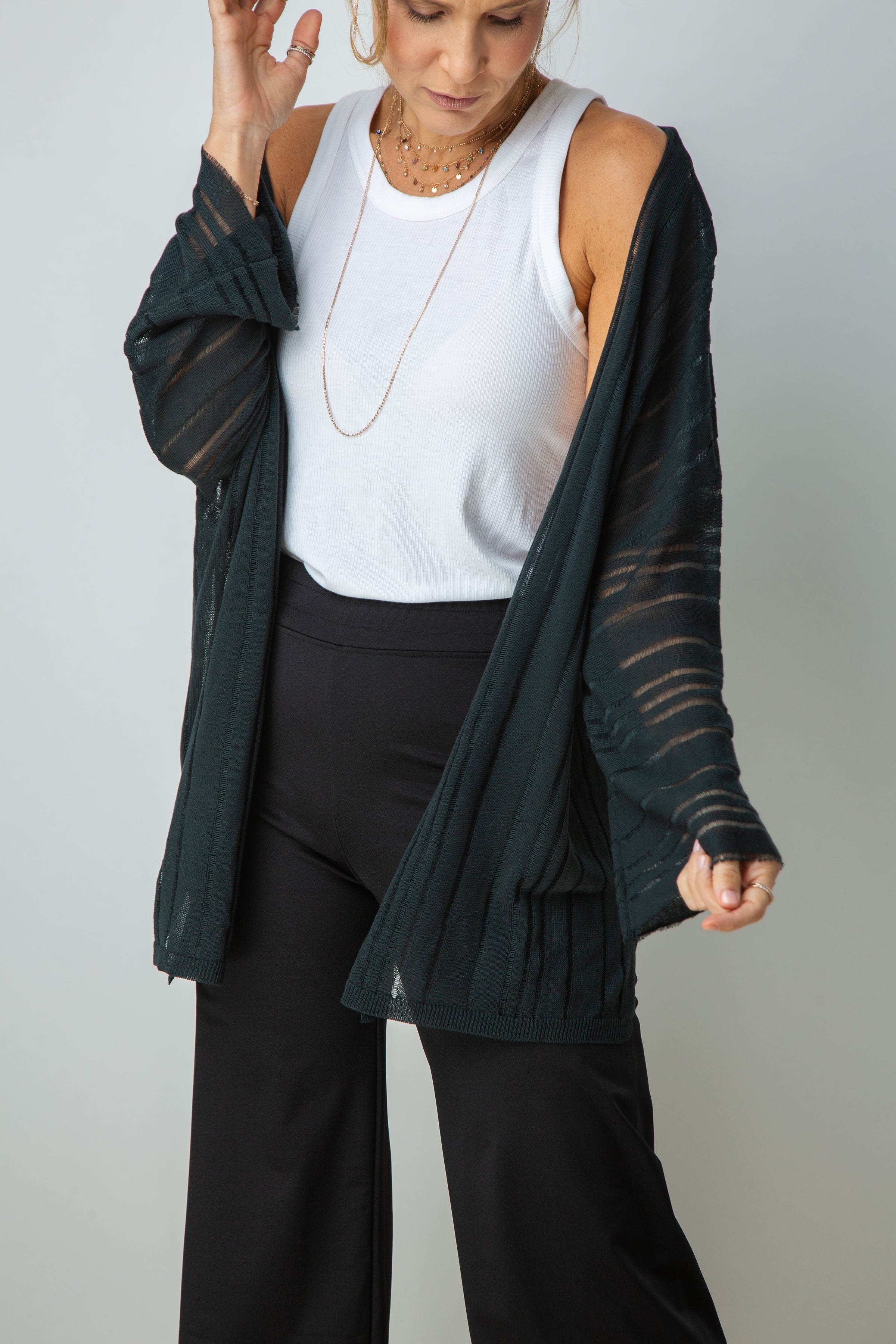 KATLIN PANTS מכנסיים שחורים image 5