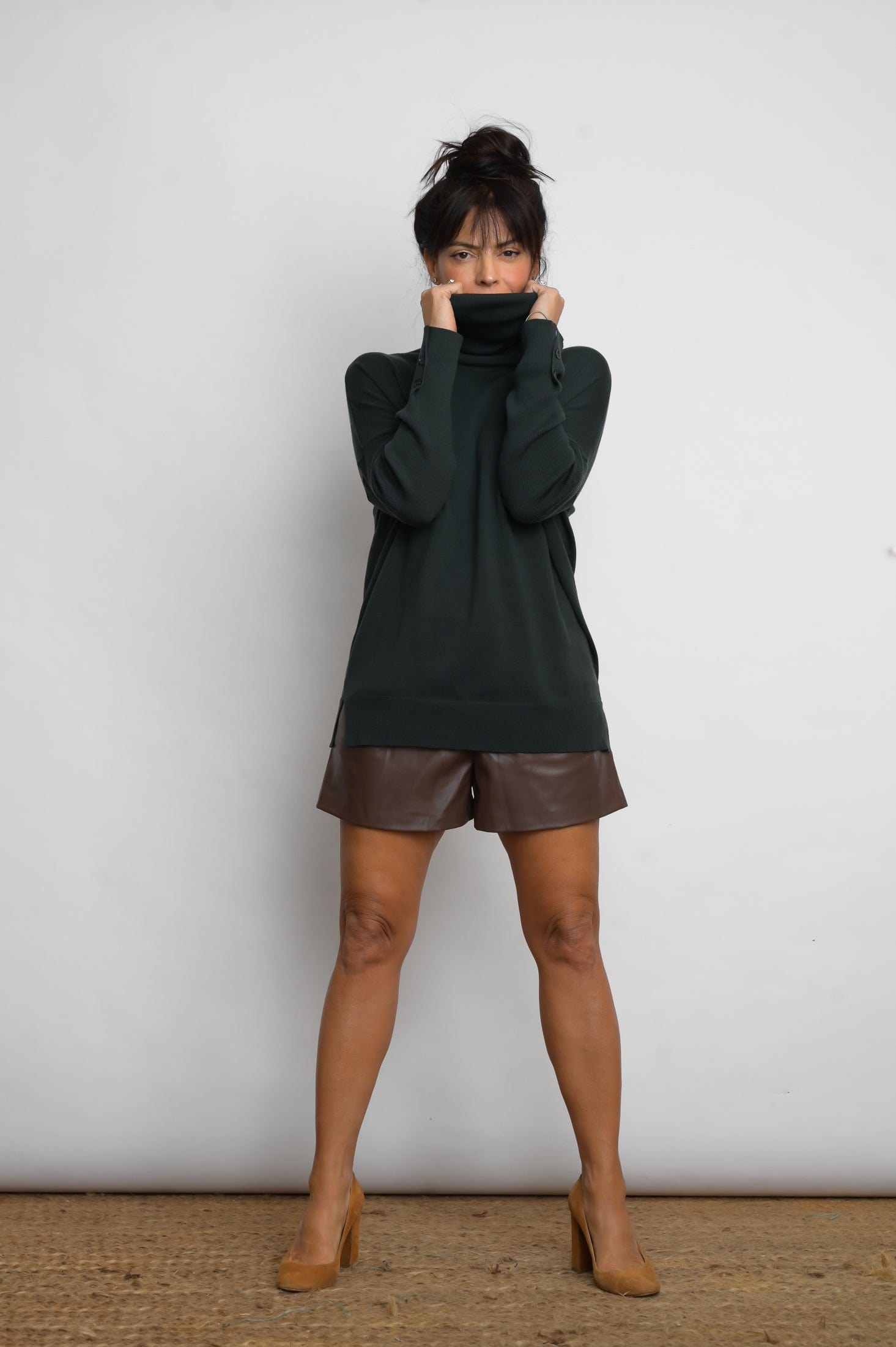 ALIMIA  סריג גולף ירוק image 2