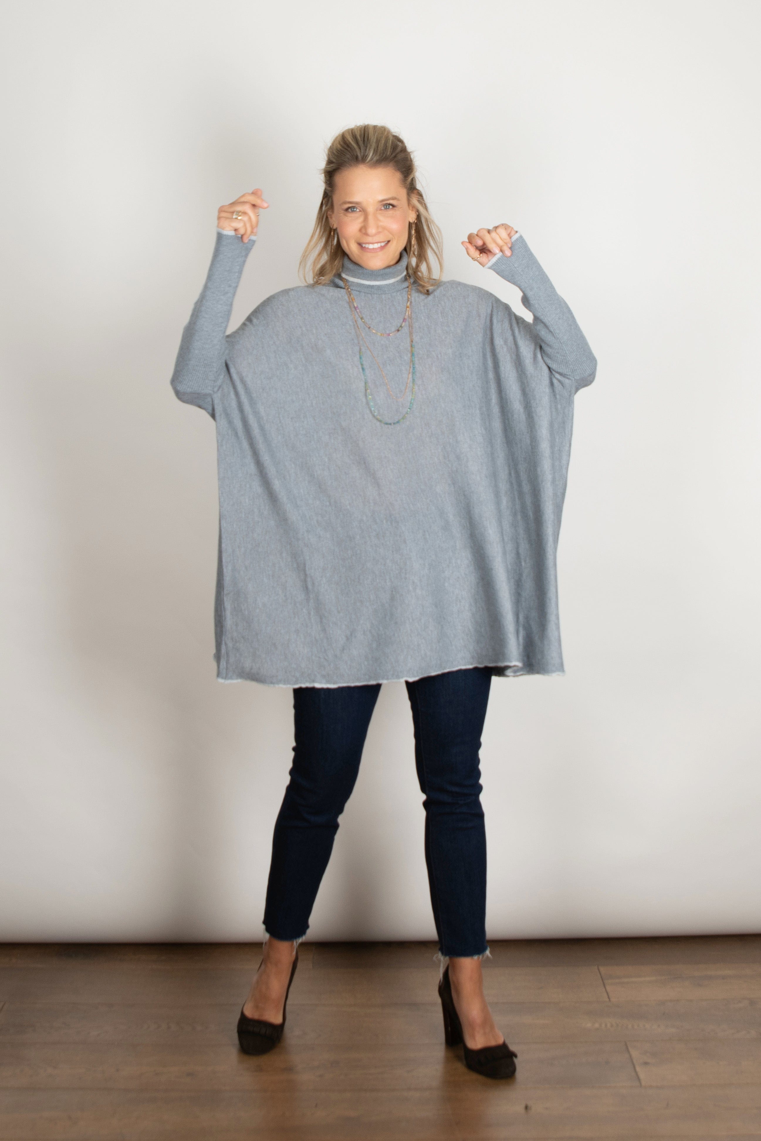 CHER סריג גולף אוברסייז image 13