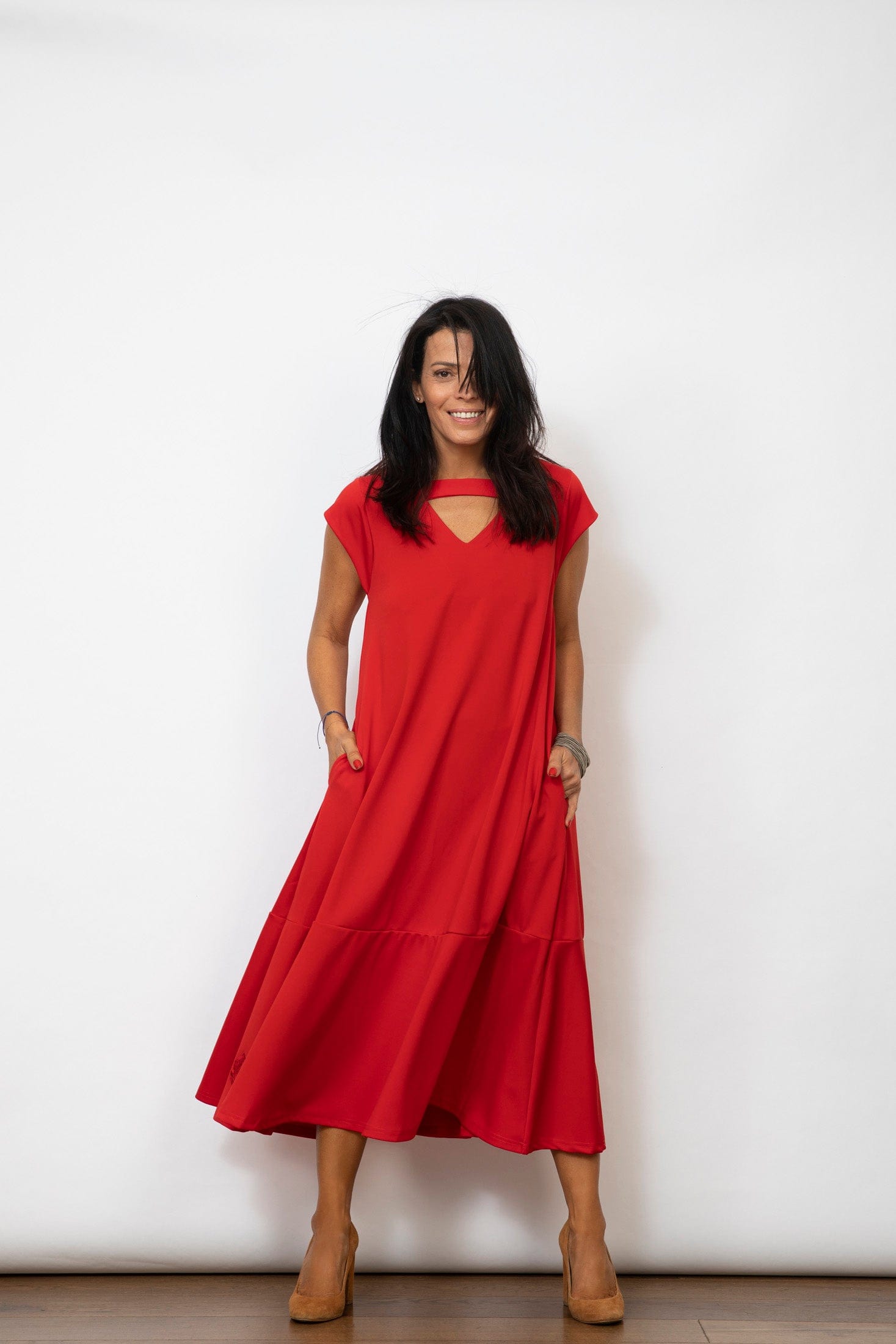 GALIA שמלה אדומה image 4