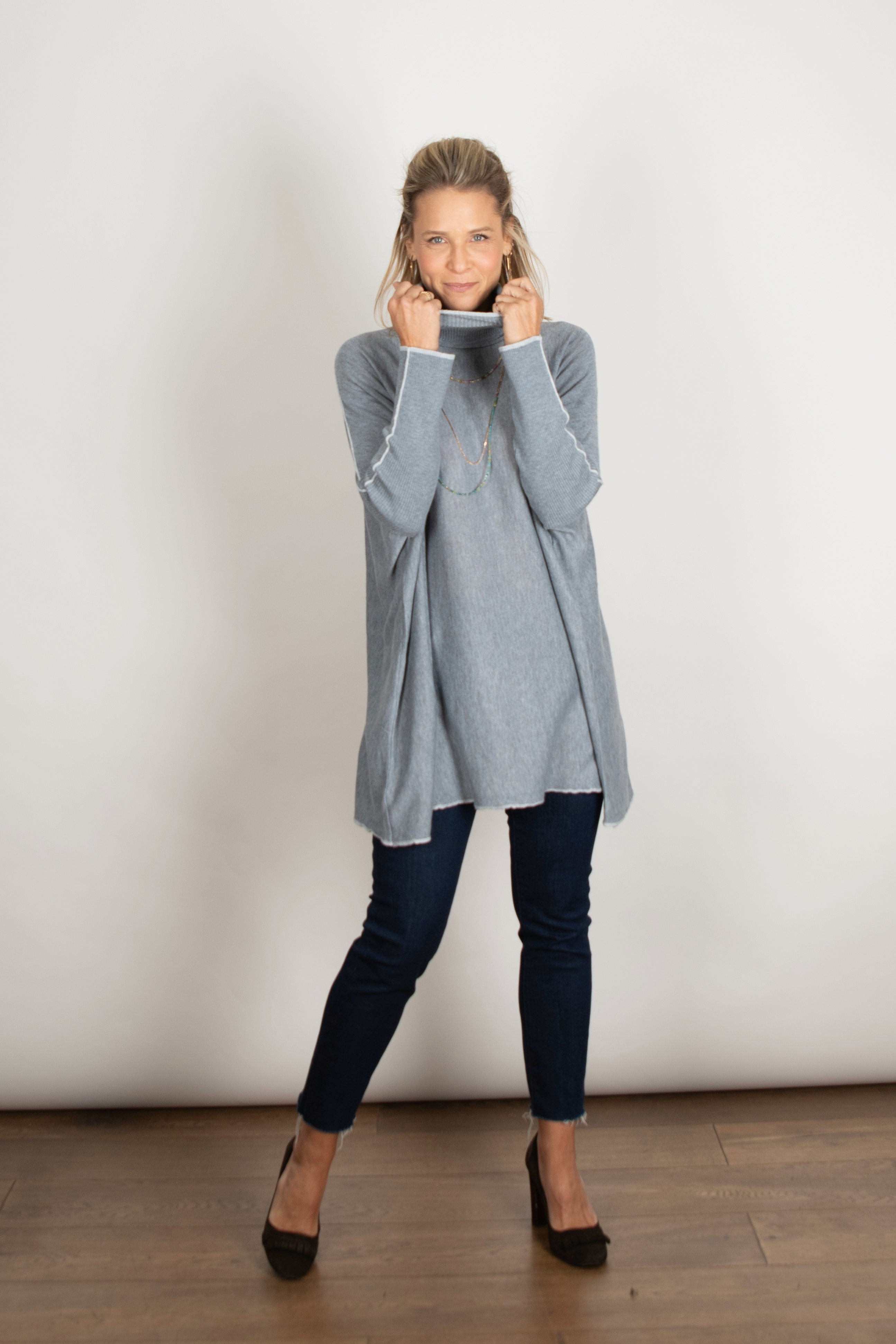 CHER סריג גולף אוברסייז image 10