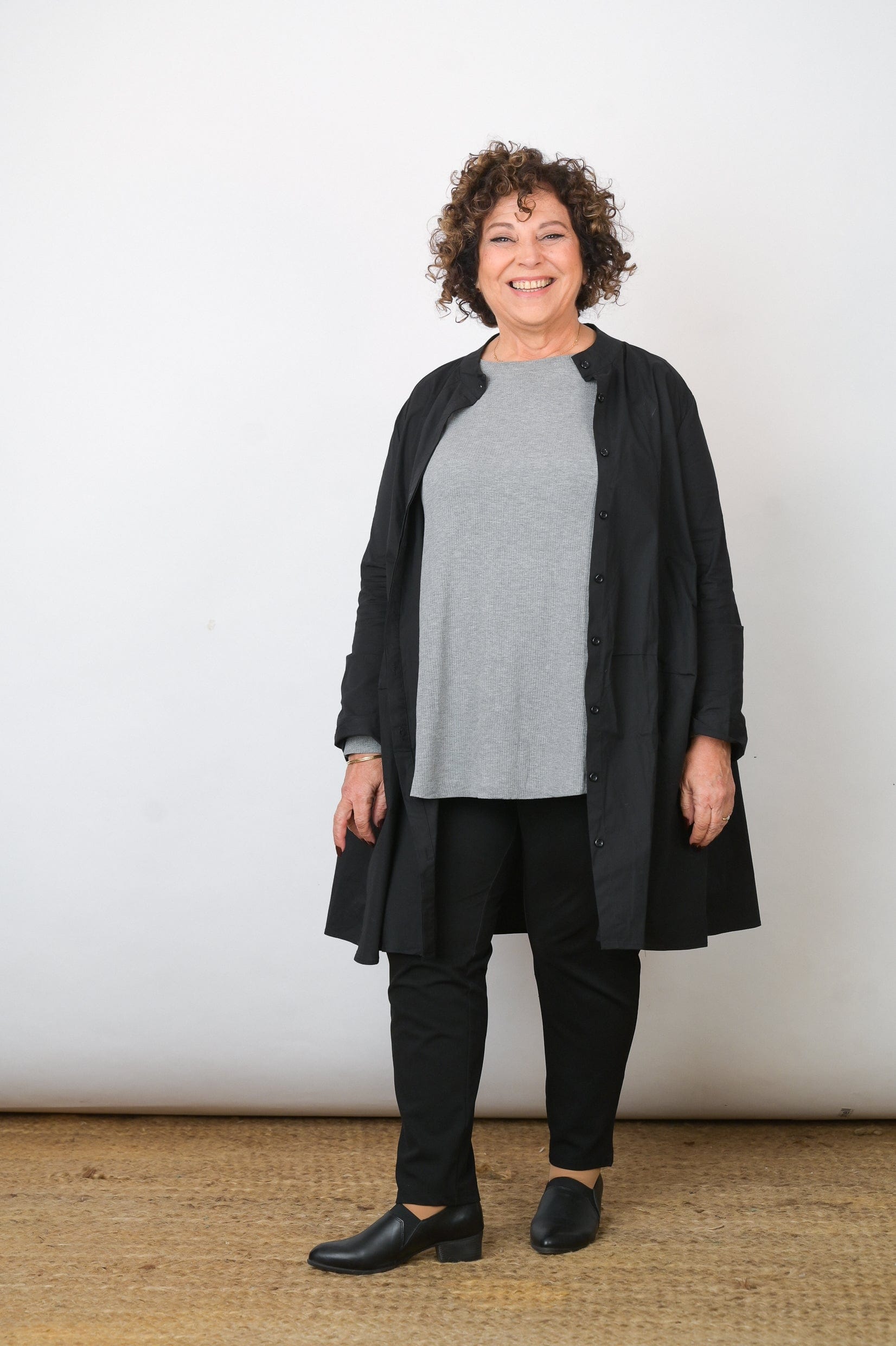 C DREES שמלה ג'קט אוברסייז image 14