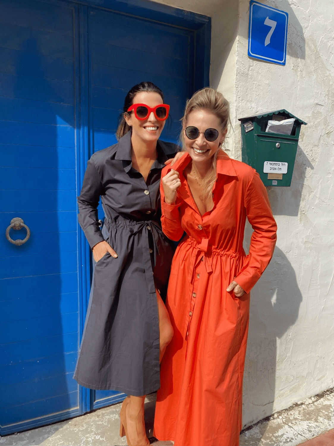 SAFIR שמלת כפתורים אפורה מידי image 9