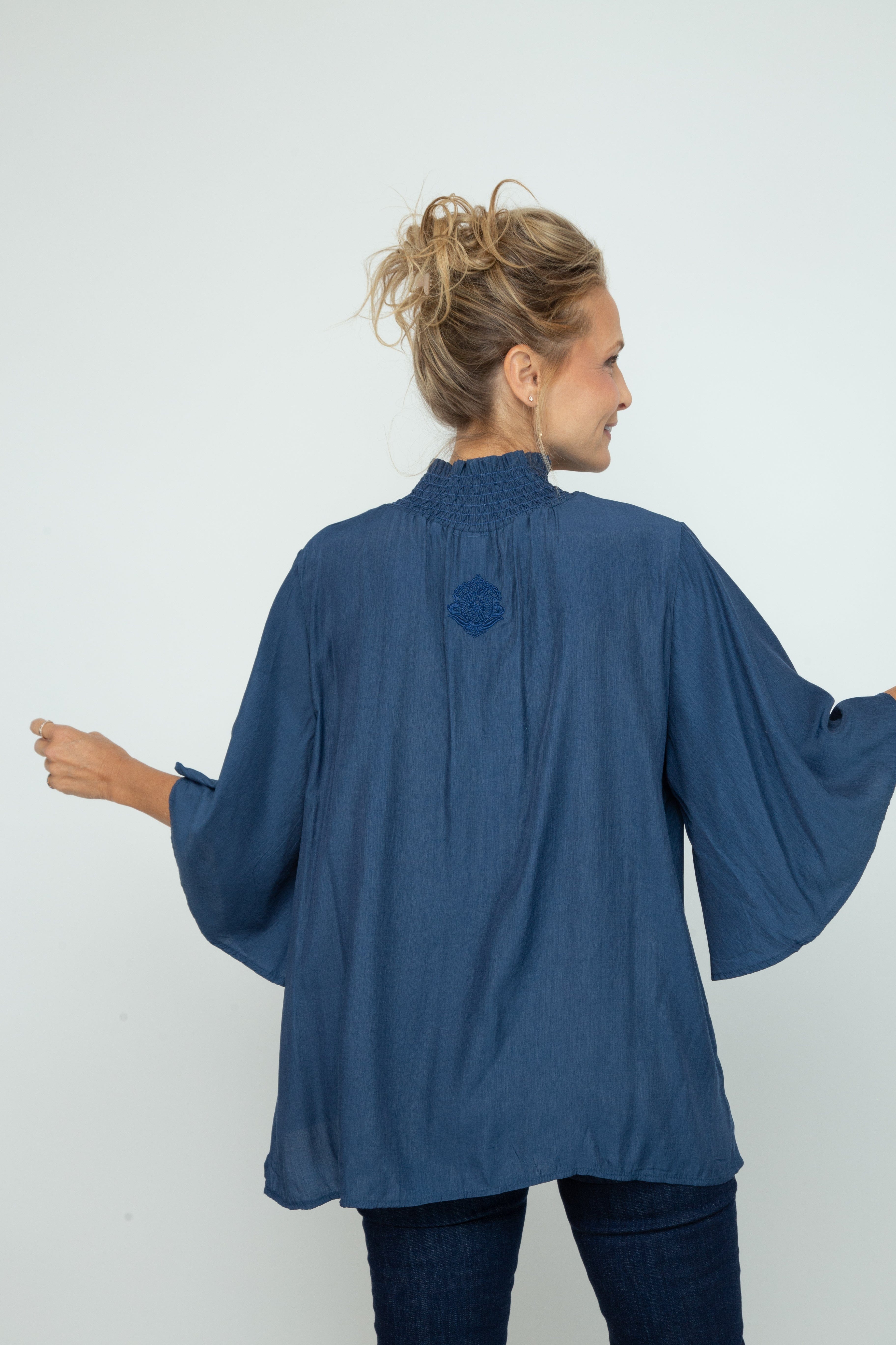 ATHENA NEW חולצה כחולה image 5