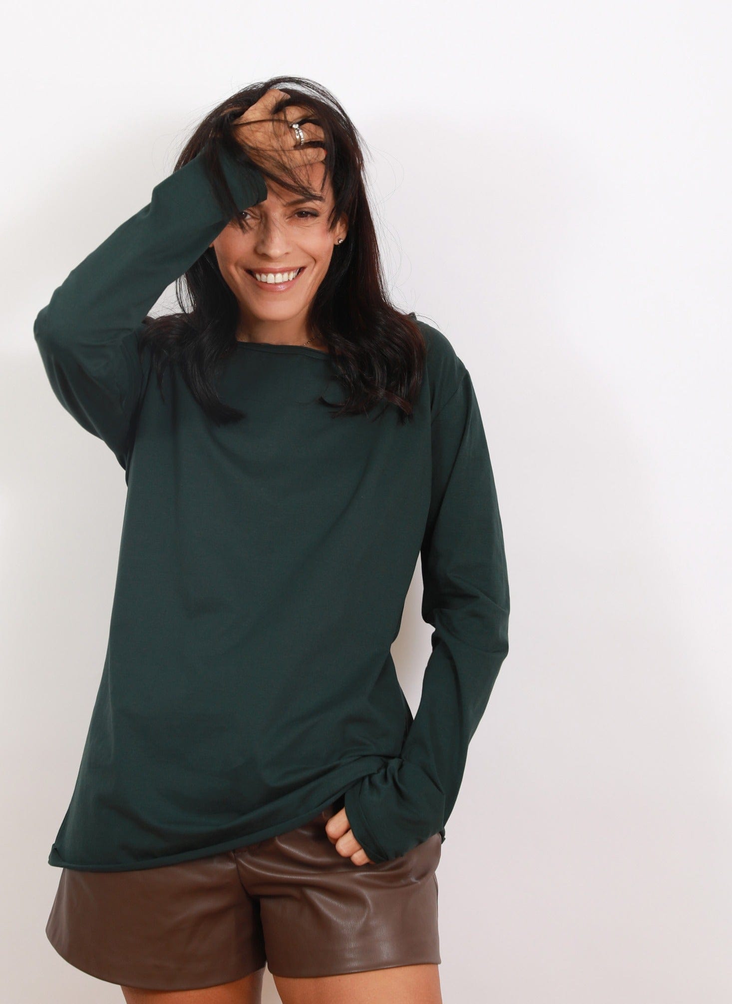 S SHIRT  חולצה ירוקה image 0