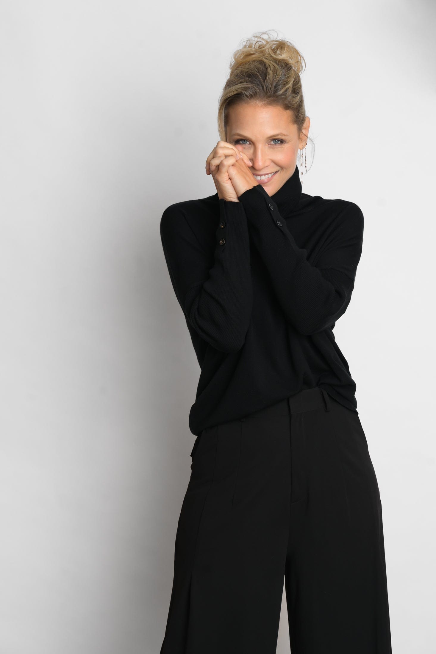 ALIMIA סריג שחור גולף image 7