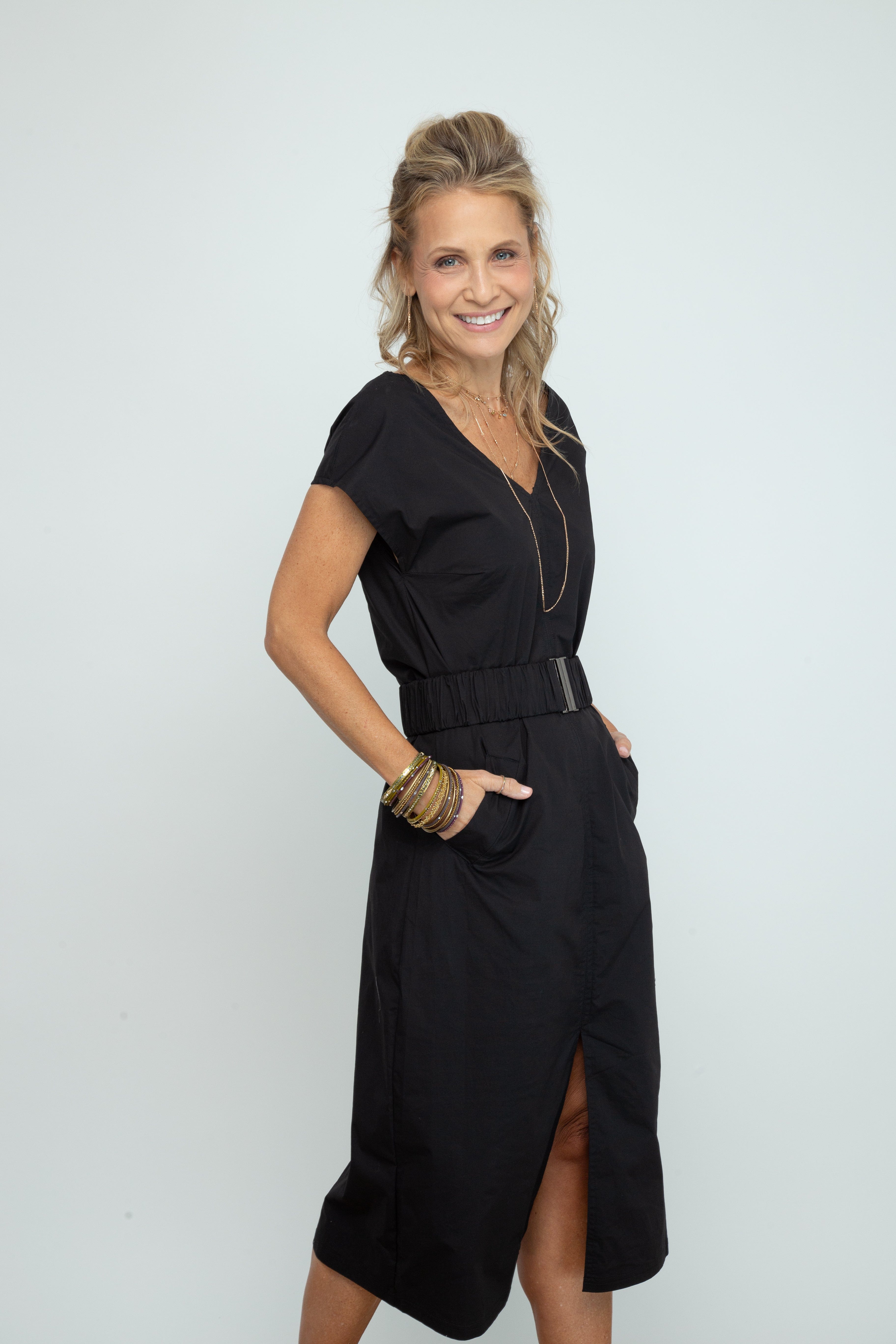 POOLY NEW שמלה מעוצבת שחורה image 1