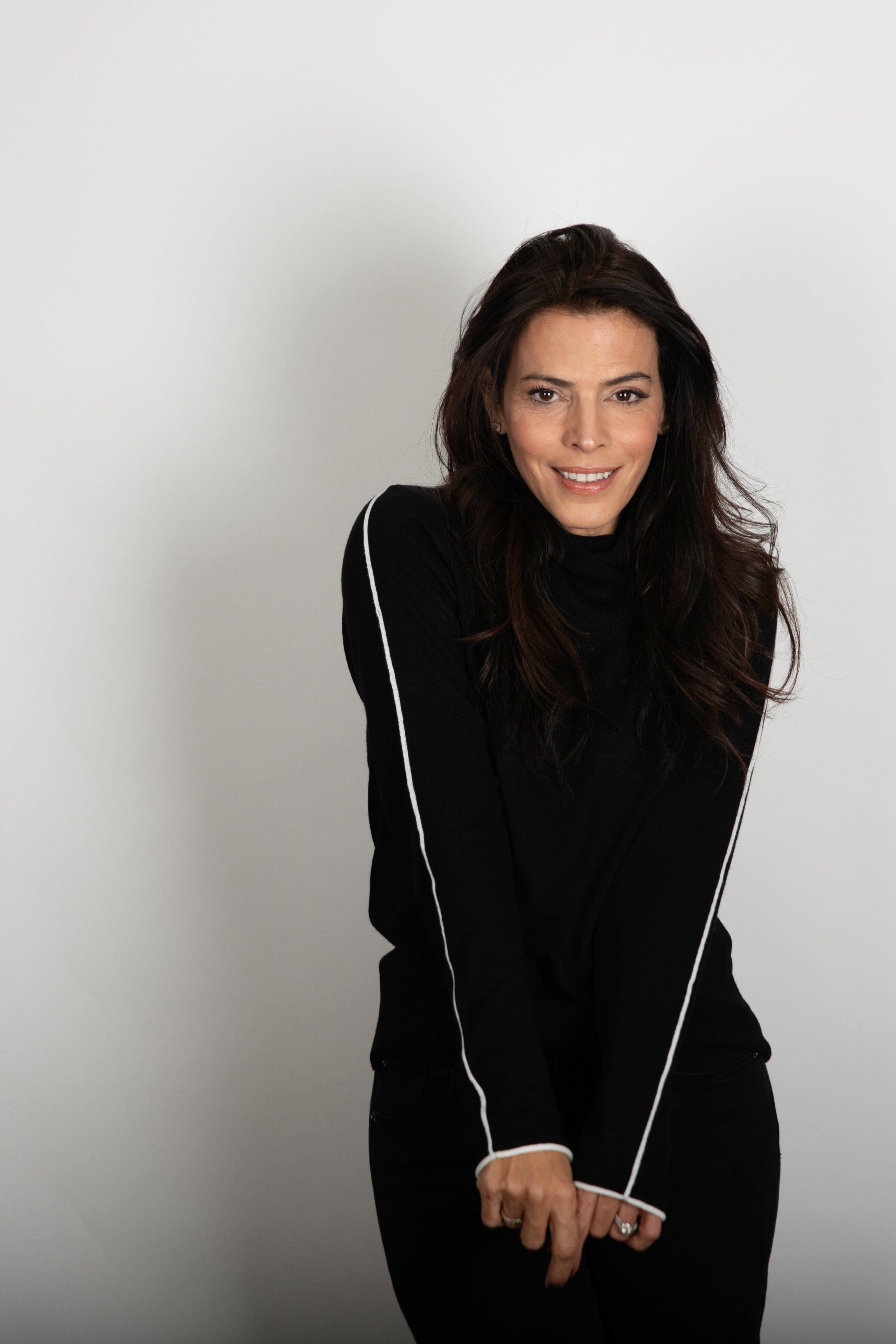 DONNA סריג גולף שחור image 12