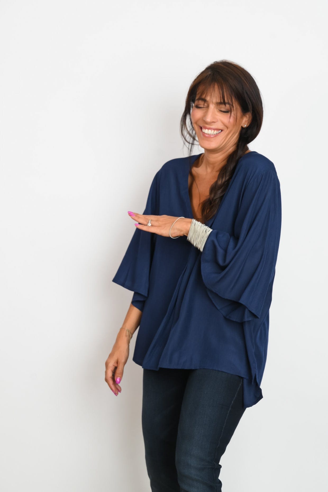 ROKE חולצה כחולה image 6