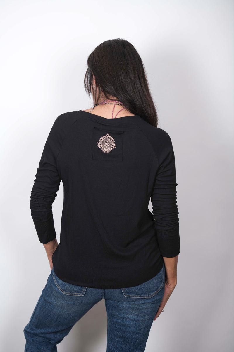 MIAMI חולצה שחורה