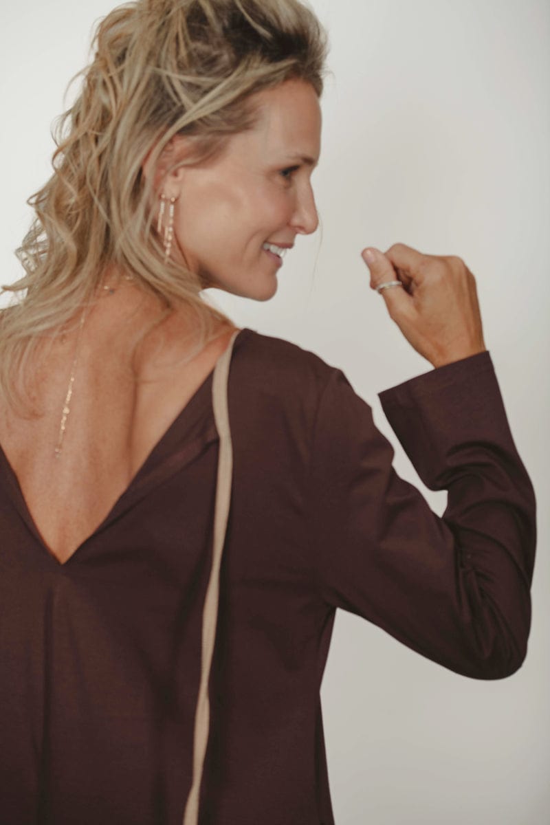 RONI שמלה חומה