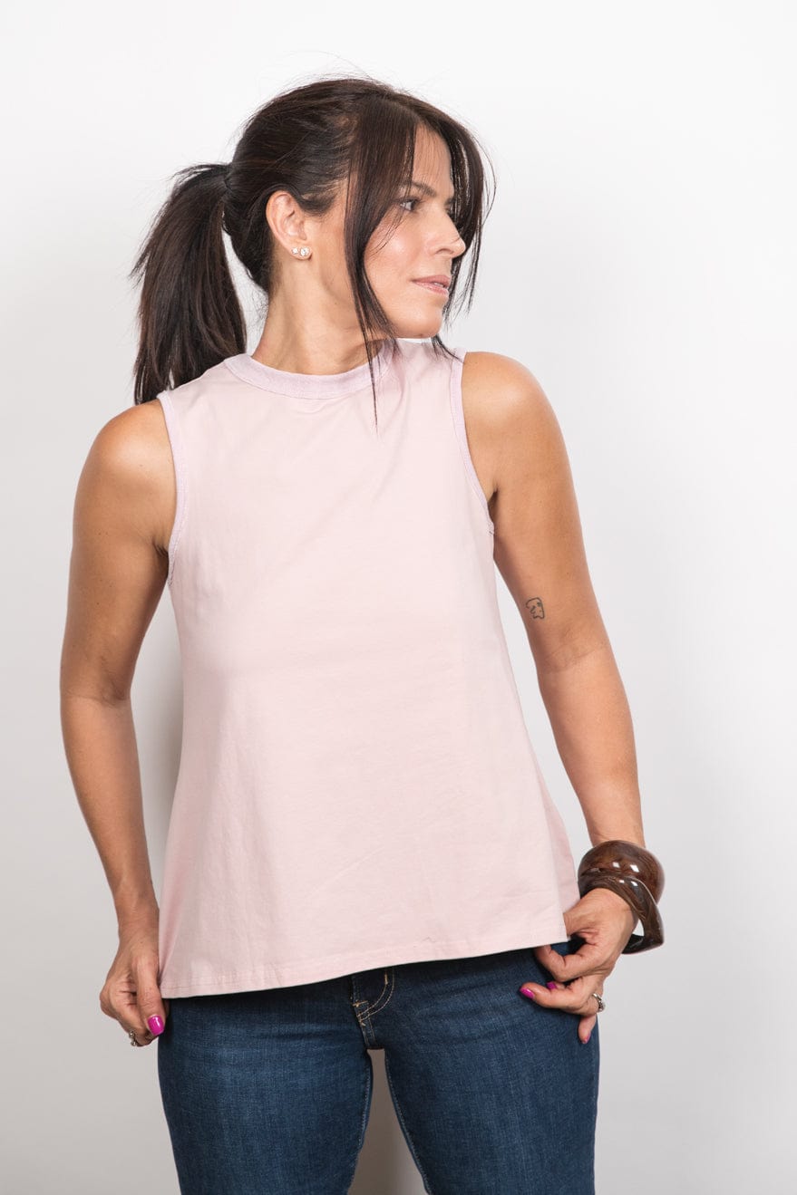 OZ גופיה ורודה