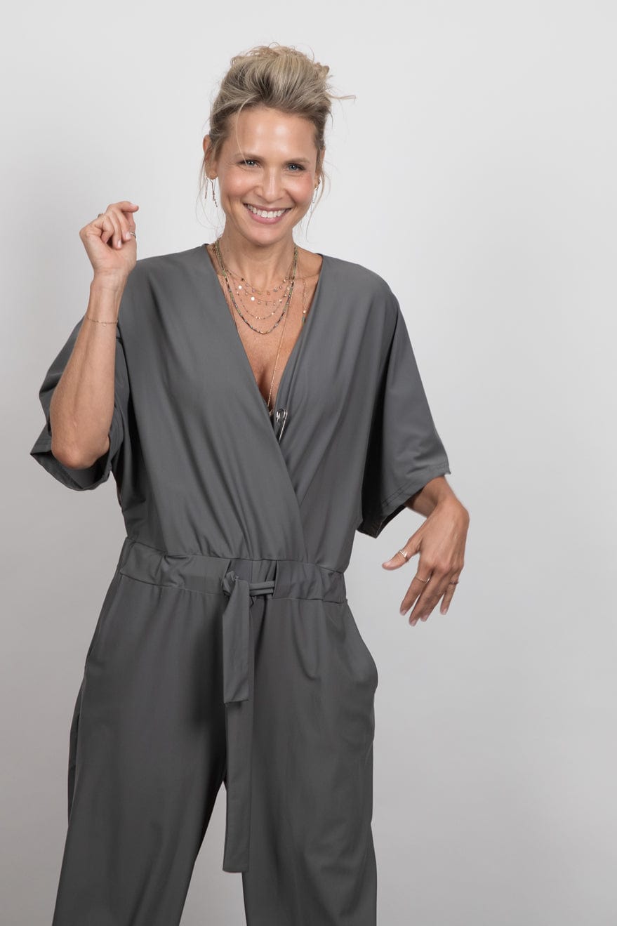 TOM  אוברול אפור