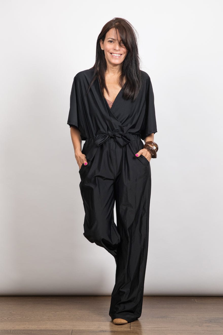 TOM אוברול שחור