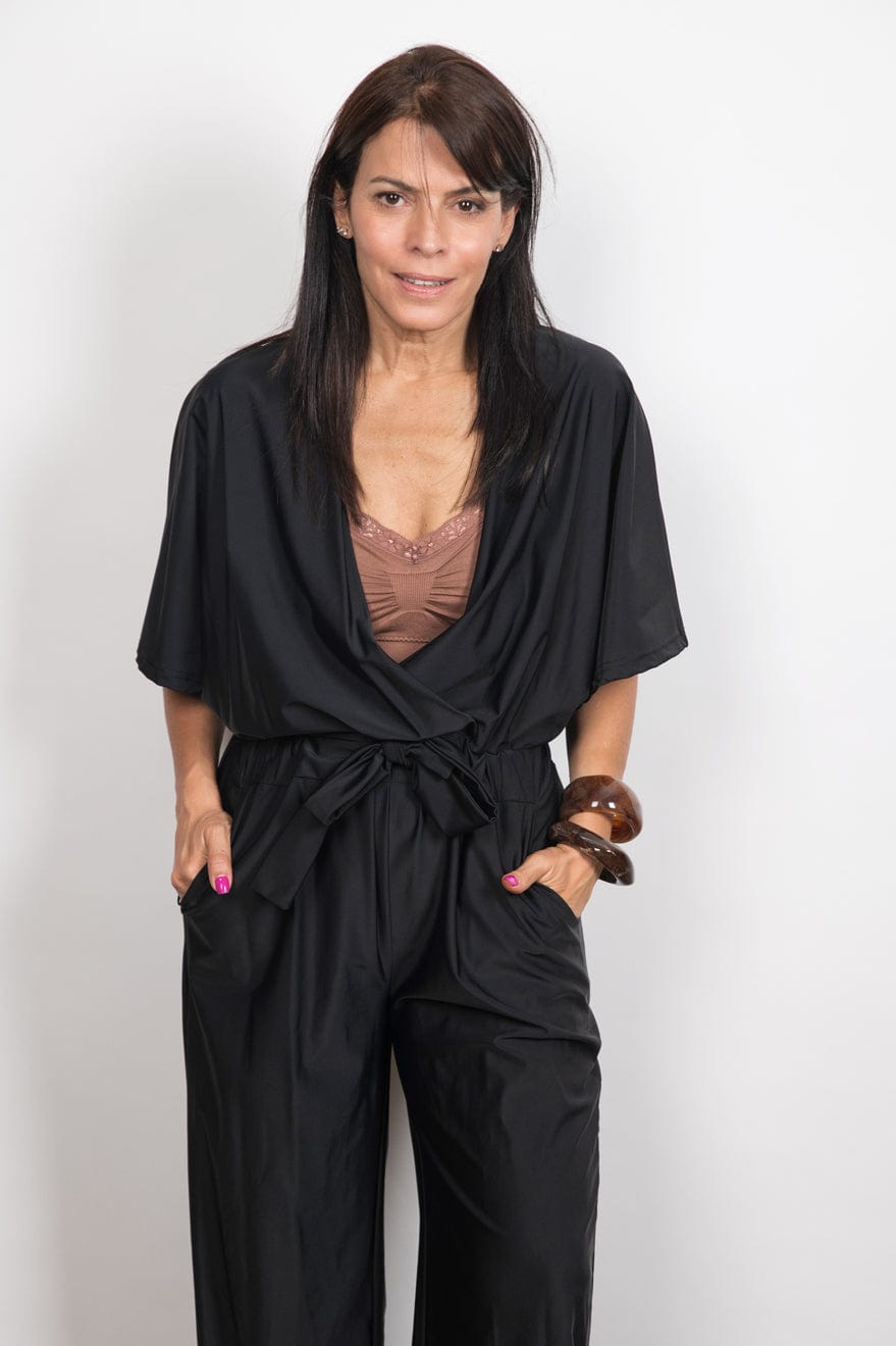 TOM אוברול שחור