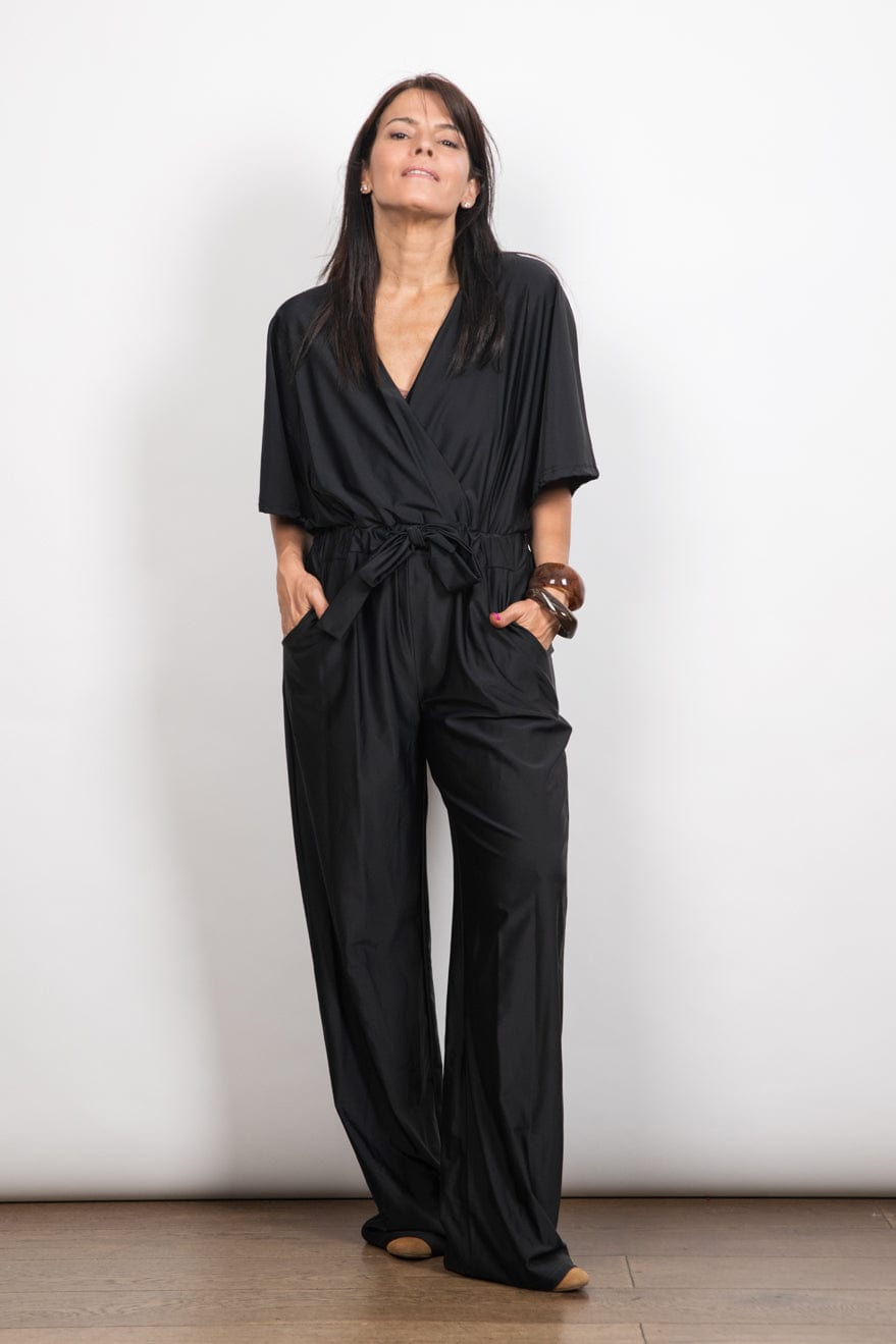 TOM אוברול שחור