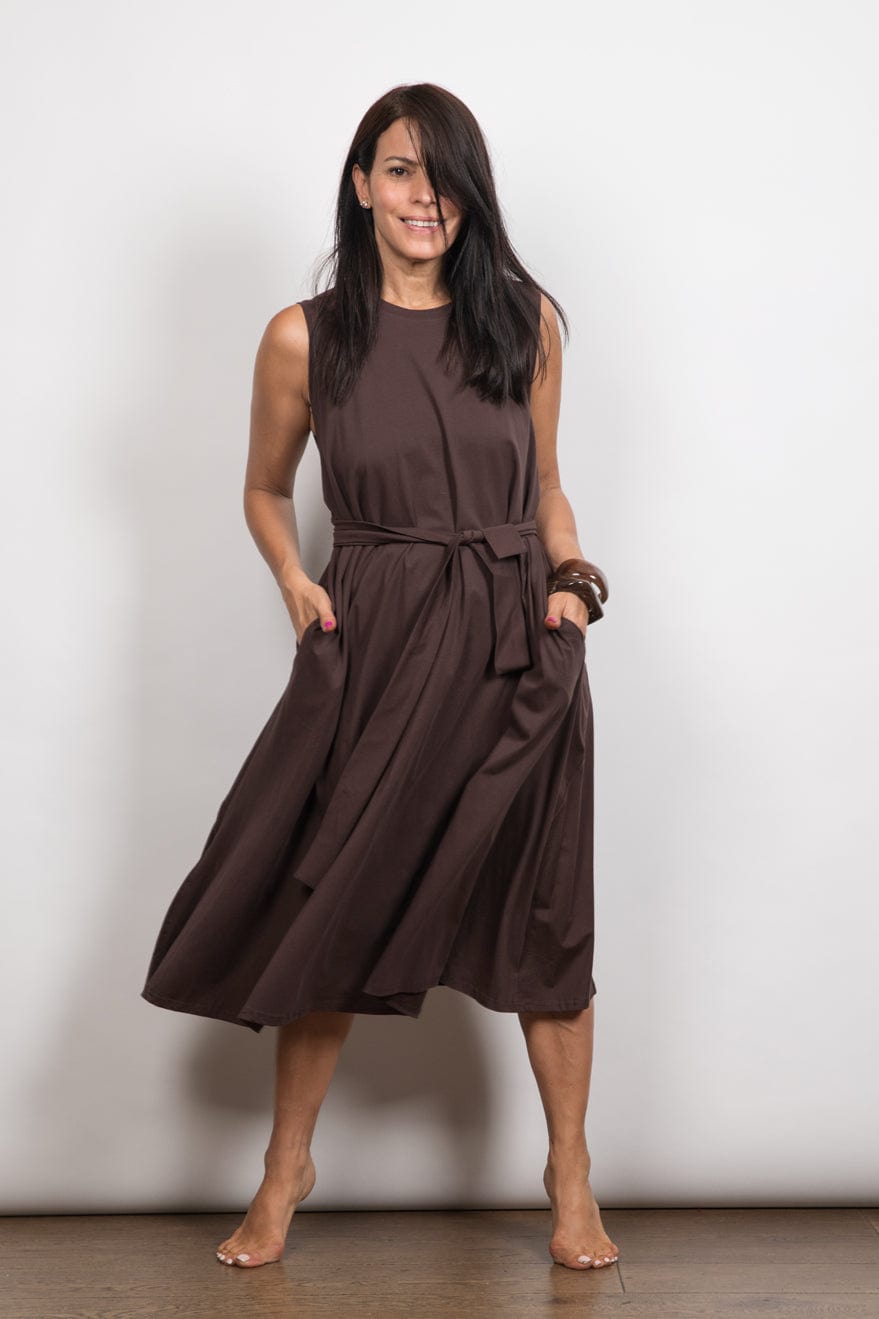 DOLEV שמלה חומה