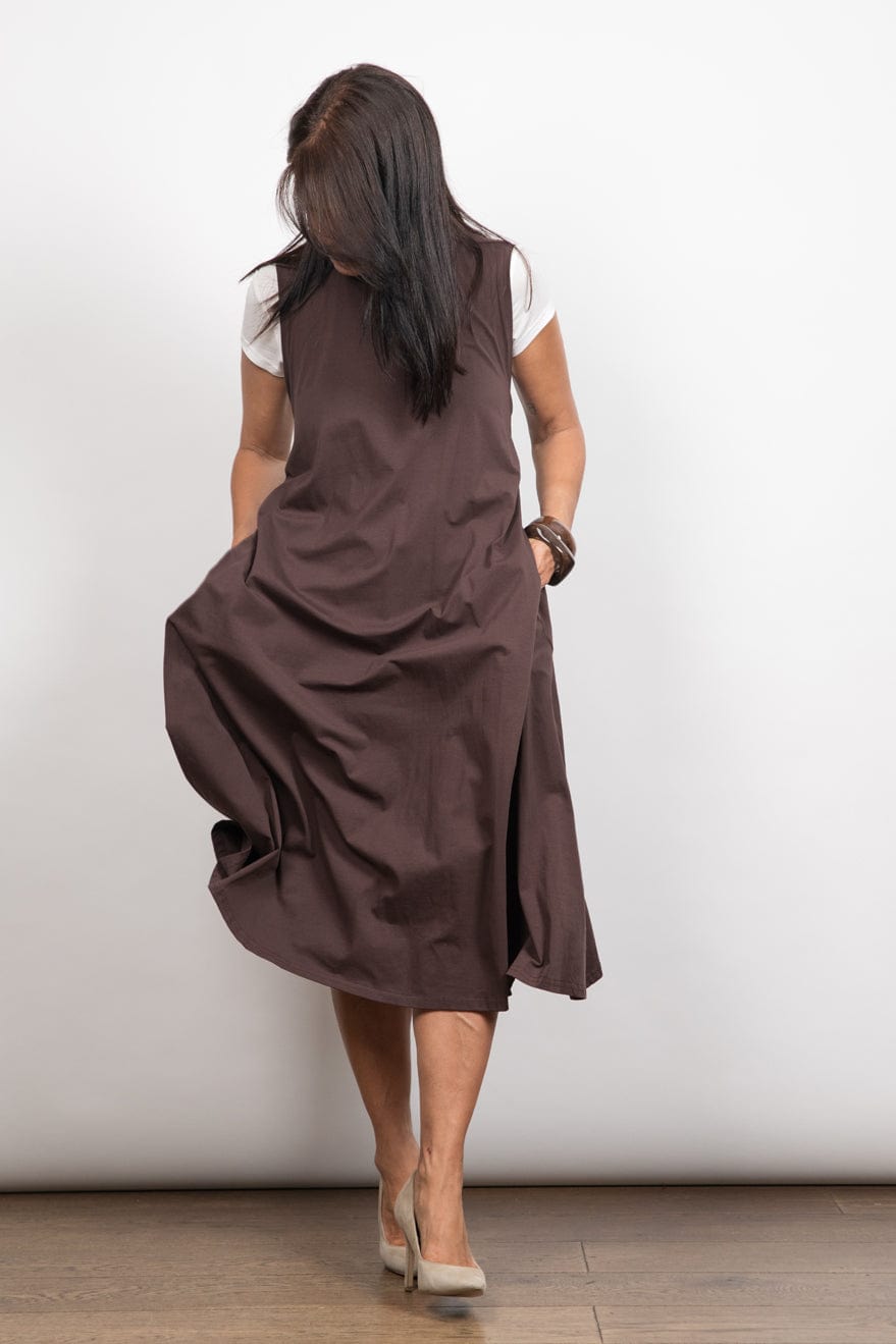 DOLEV שמלה חומה