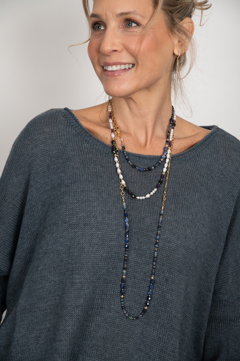 שרשרת Pearl Short