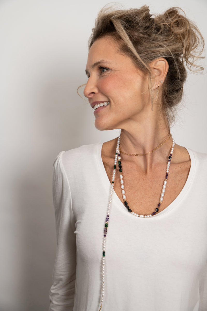 שרשרת Pearl Long