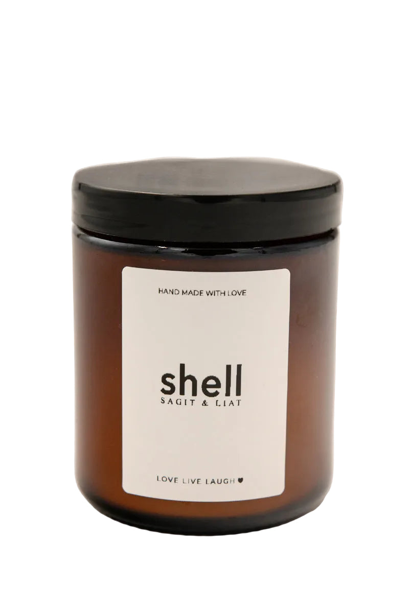 shell נר ניחוח אוקיינוס