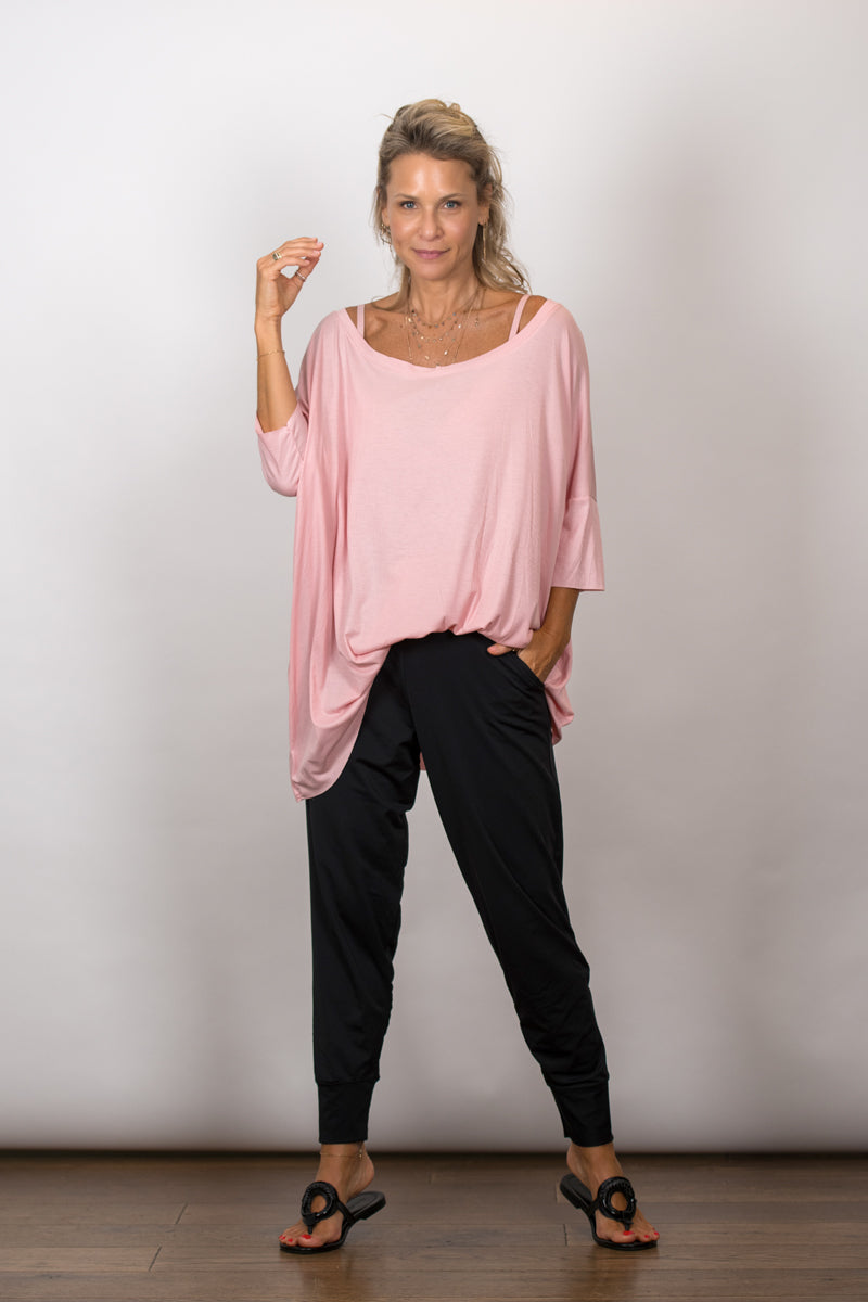 TOKYO חולצת אוברסייז ורודה