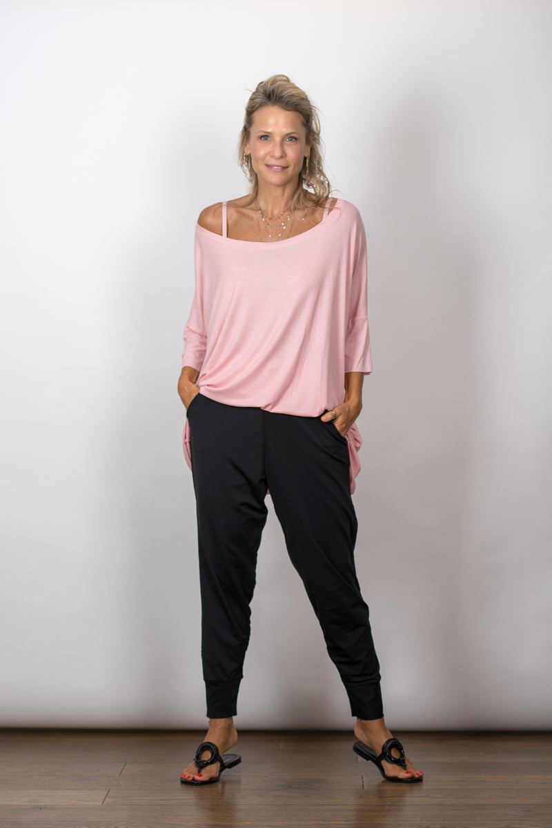 TOKYO חולצת אוברסייז ורודה