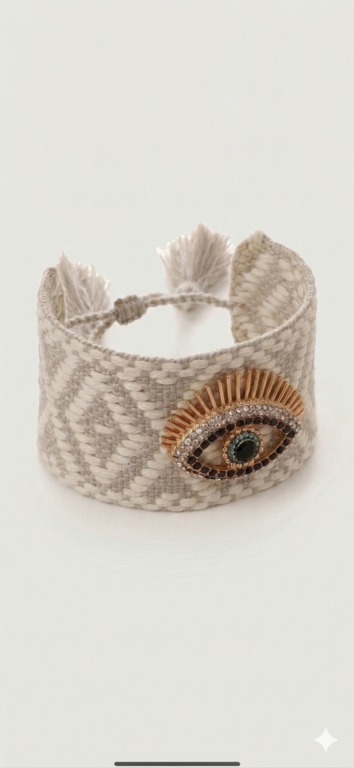 צמיד שזירה EYE