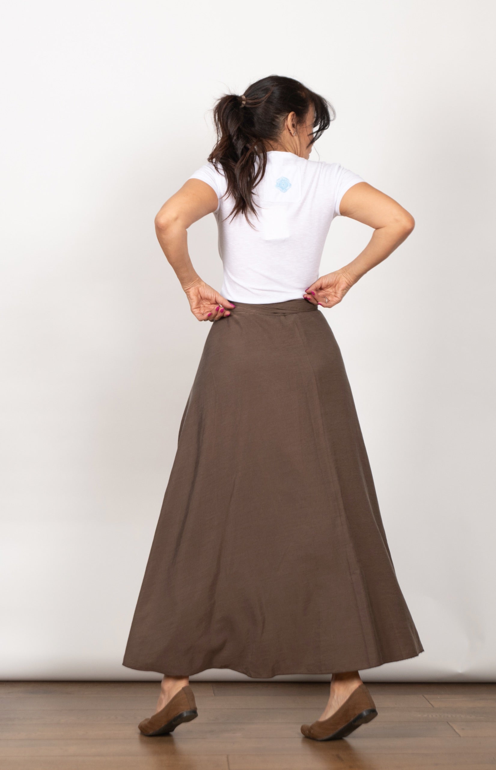 MINERVA  חולצת כפתורים לבנה קטנה