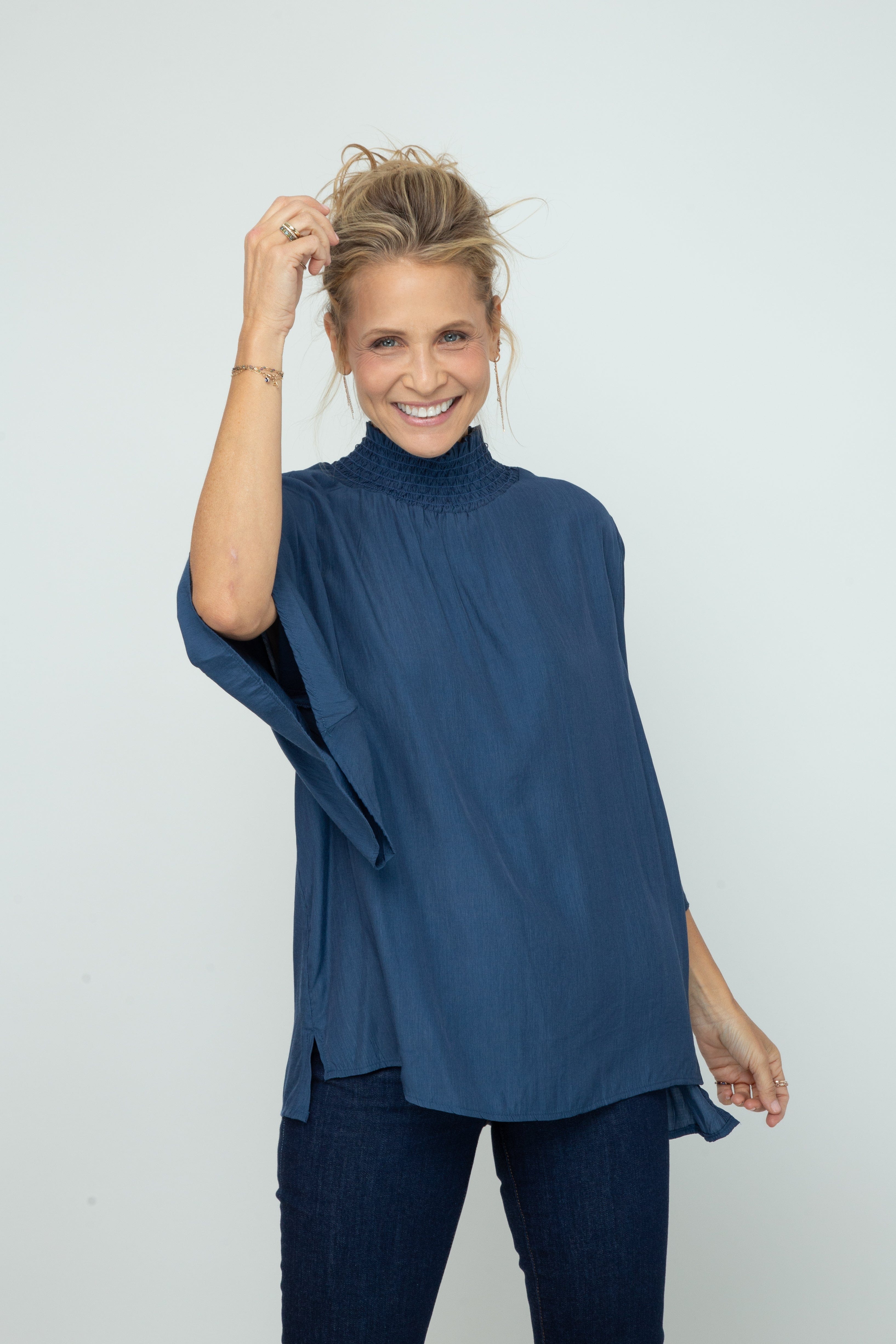 ATHENA NEW חולצה כחולה image 1