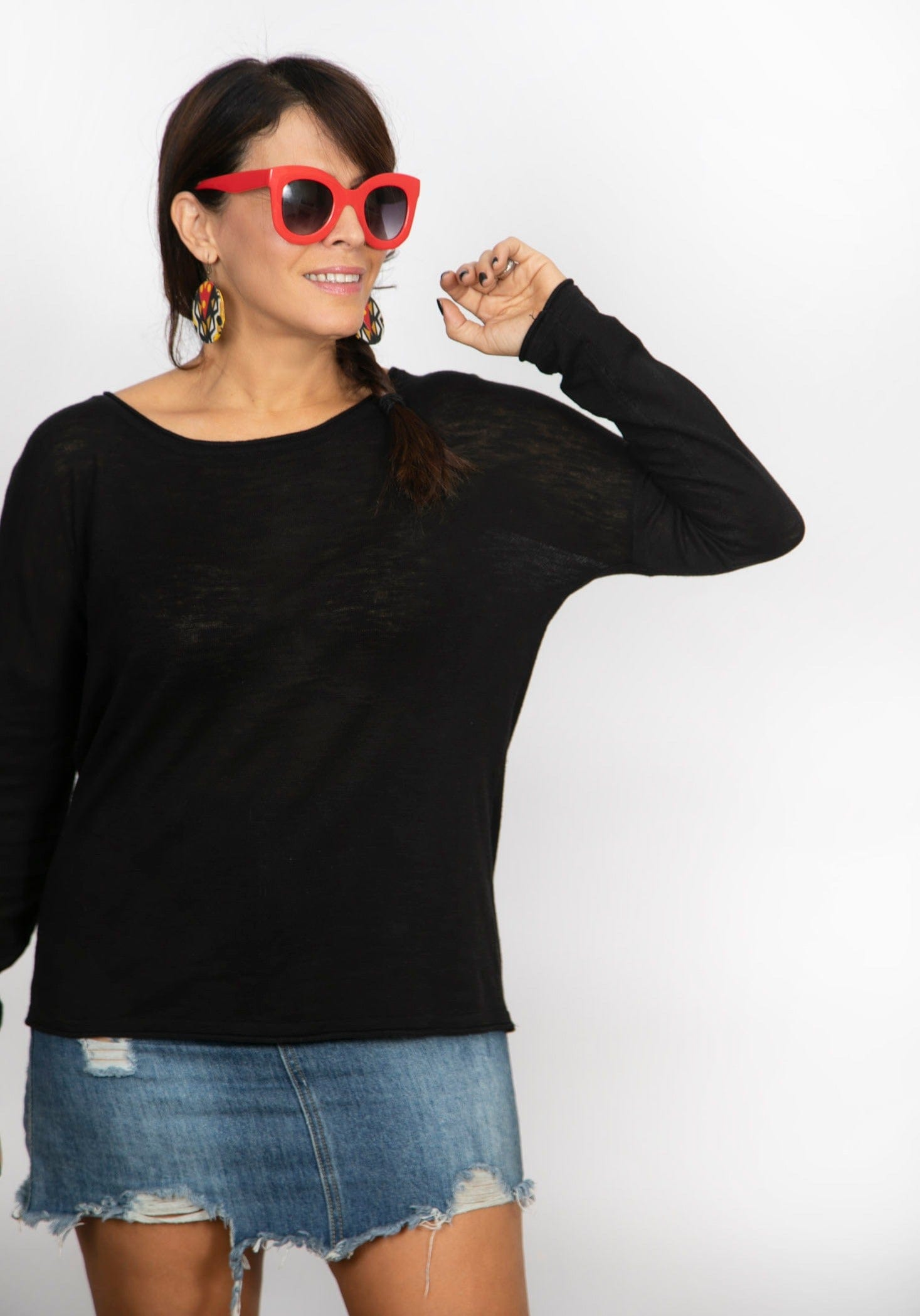 KATE חולצה שחור image 2