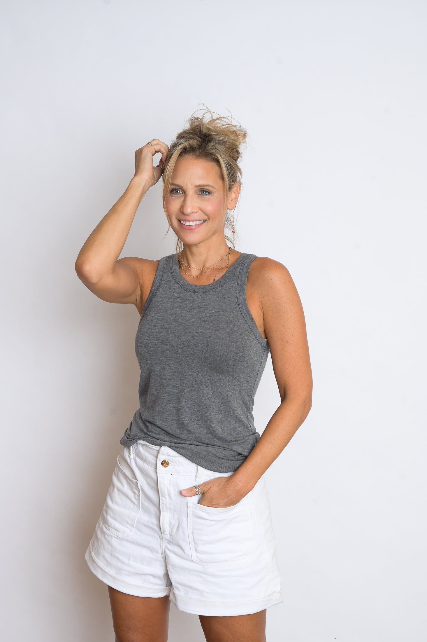 TOVI גופיית סבא אפורה image 7